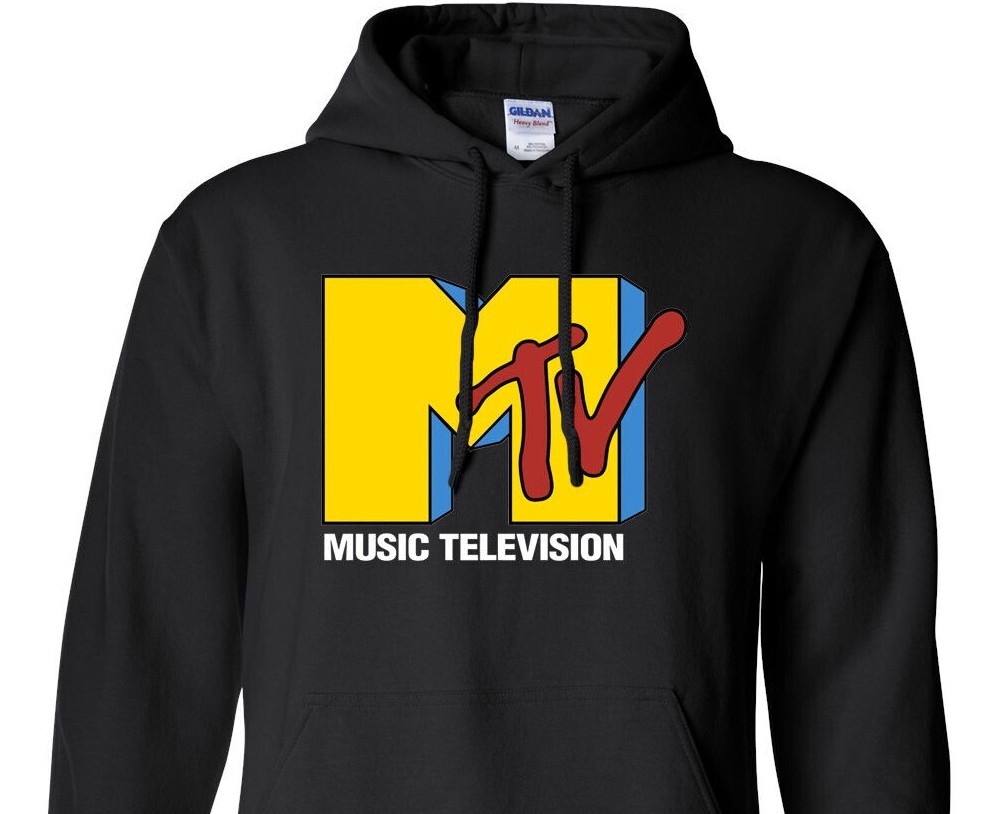 MTV – Music Television – When It Was Music – 1980&rsquo;s Design – Unisex – Hoodie