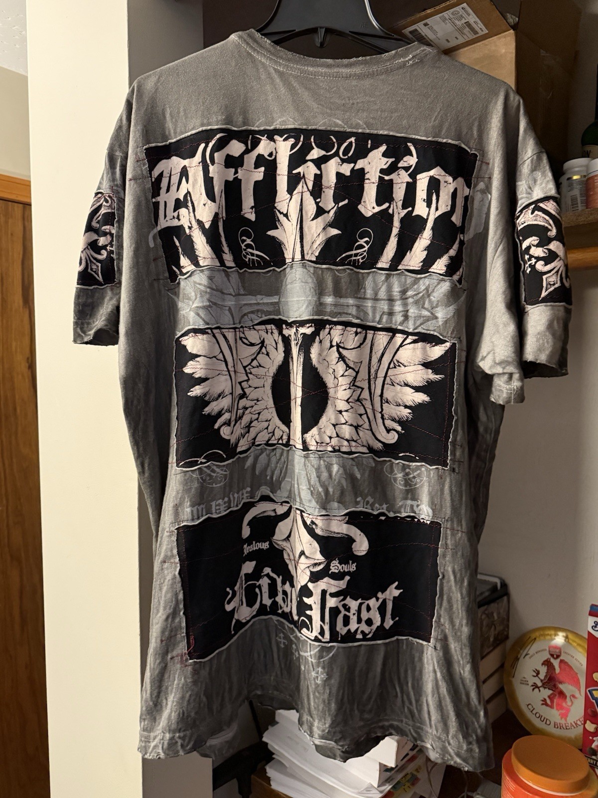 Affliction Vintage T-Shirt Size 2XL