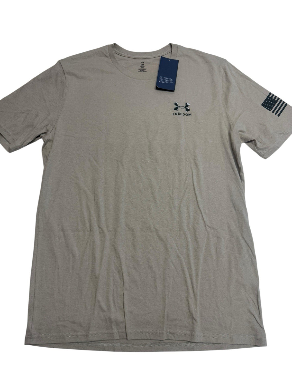 Under Armour Freedom Snake Knife T-Shirt Desert Sand 1389920 290 Mens Size Large