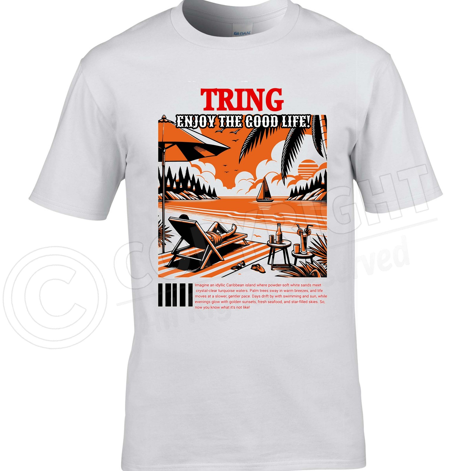 TRING Place T-Shirt Home Birth Love Hate Funny Men&rsquo;s