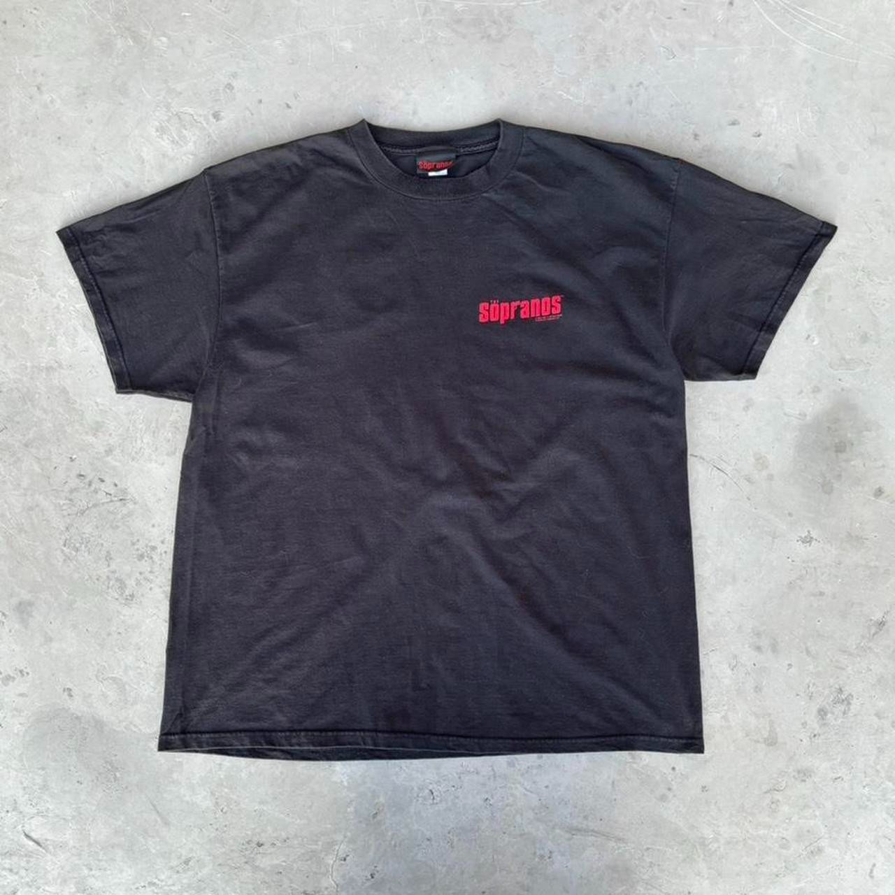 Vintage 2002 The Sopranos HBO TV Show Promo Tee Size XL Made In USA