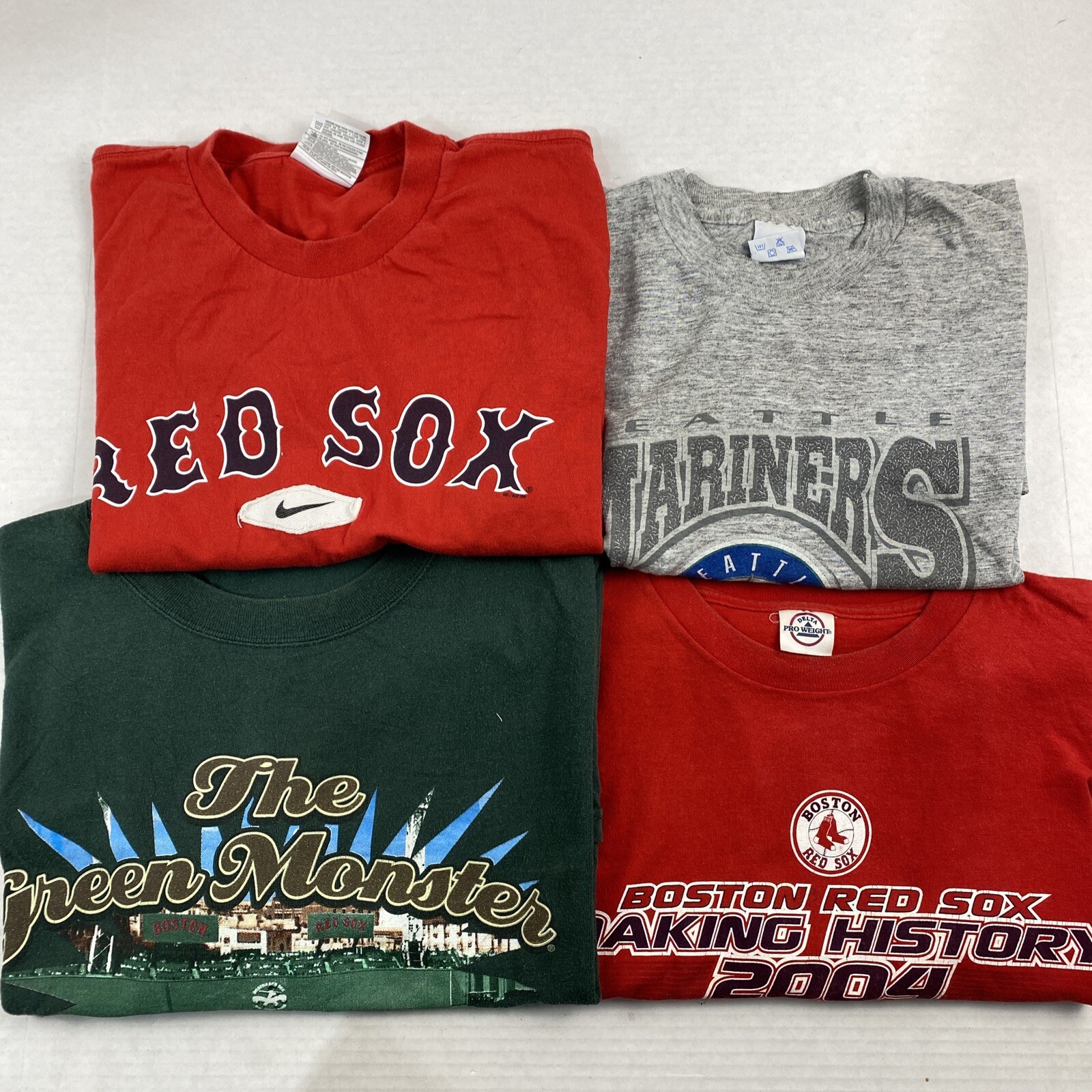 Wholesale Lot of 20 Men&rsquo;s Sports Tee Shirts (Size Breakdown in Desc)