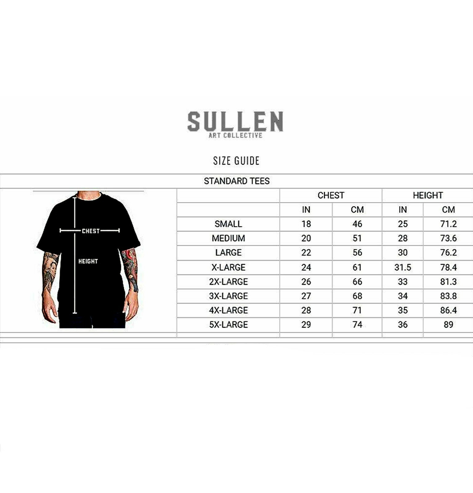 Sullen Art Collective Valkyrie Standard Fit SCM7350 Short Sleeve Men`s T-shirt