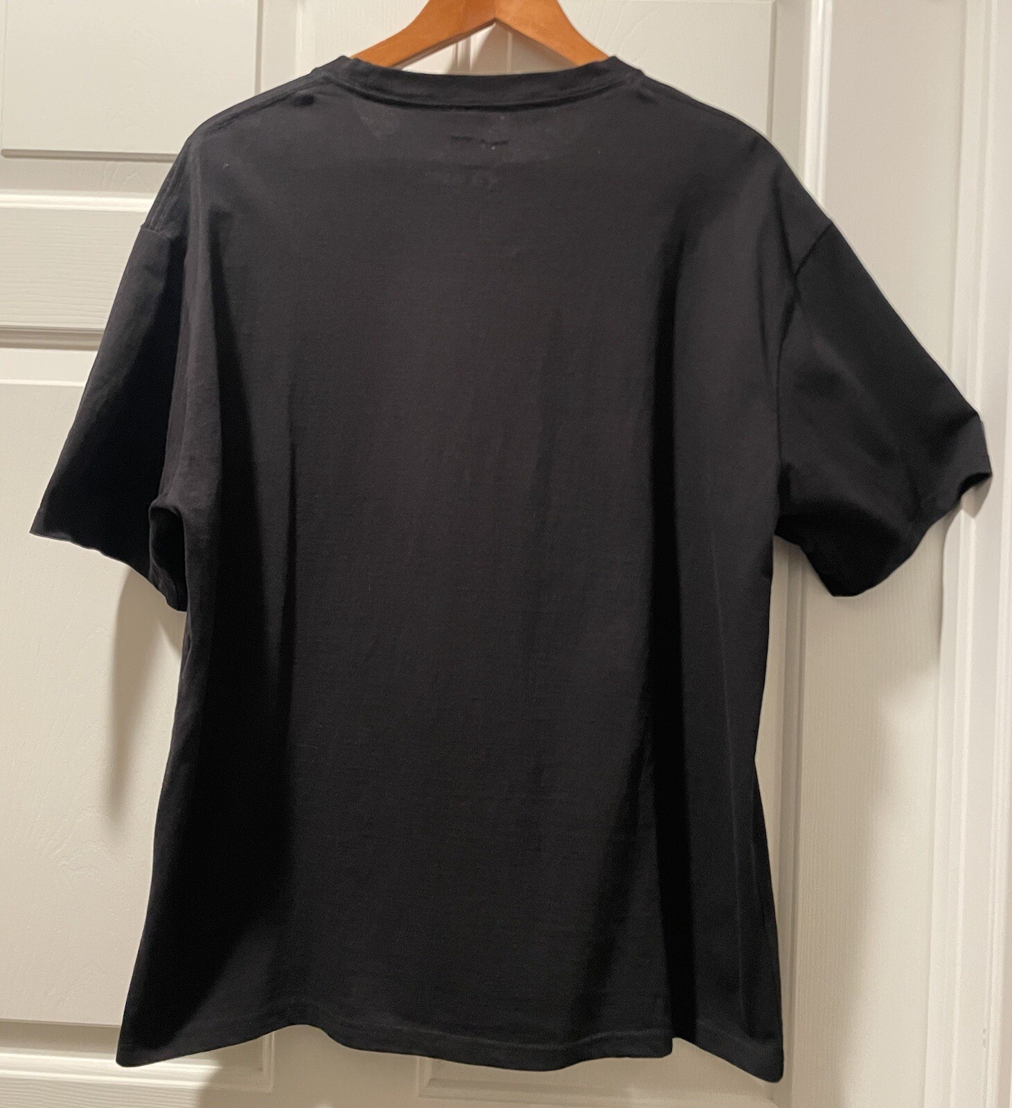 Juice Wrld Shirt Back in Black Crewneck Graphic AC/DC No Tags. XL Chest 47
