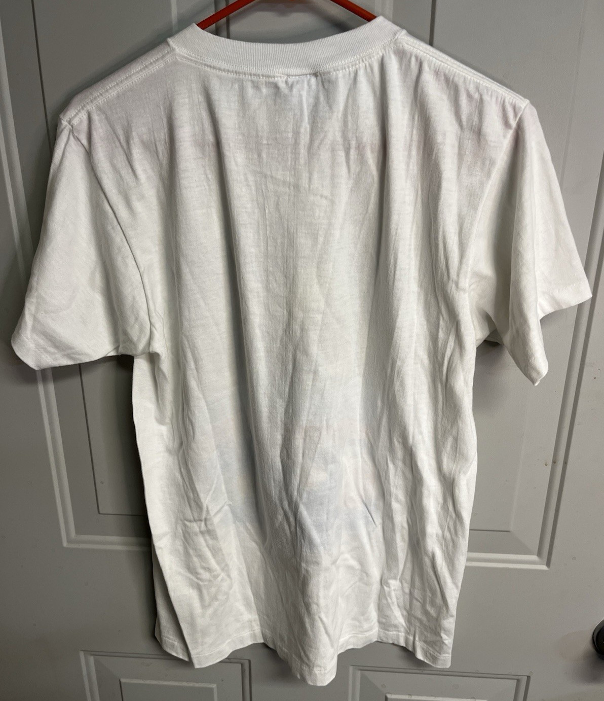 Vintage~San Juan Fiesta Regata Colon 92 T-Shirt~Size Large~Short Sleeve~White