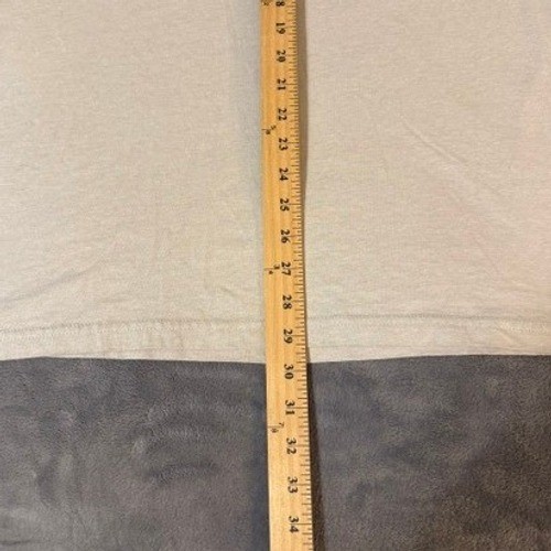 Orvis Mens XXL Oatmeal Heather Fishing Graphic T-Shirt Bass Lure Short Sleeve