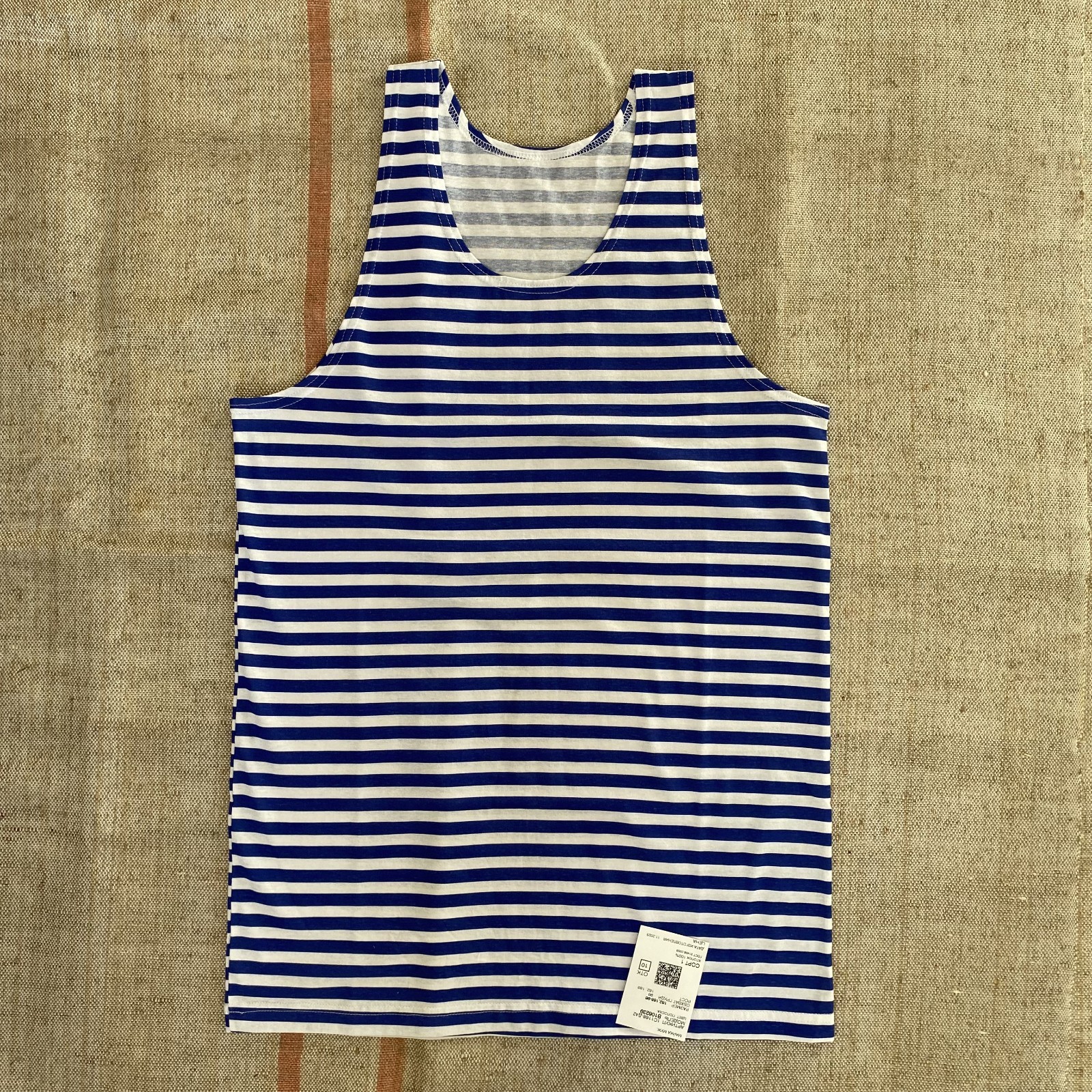 USSR Paratrooper VDV Telnyashka Sleeveless Military Sailor striped T-Shirt Cotto