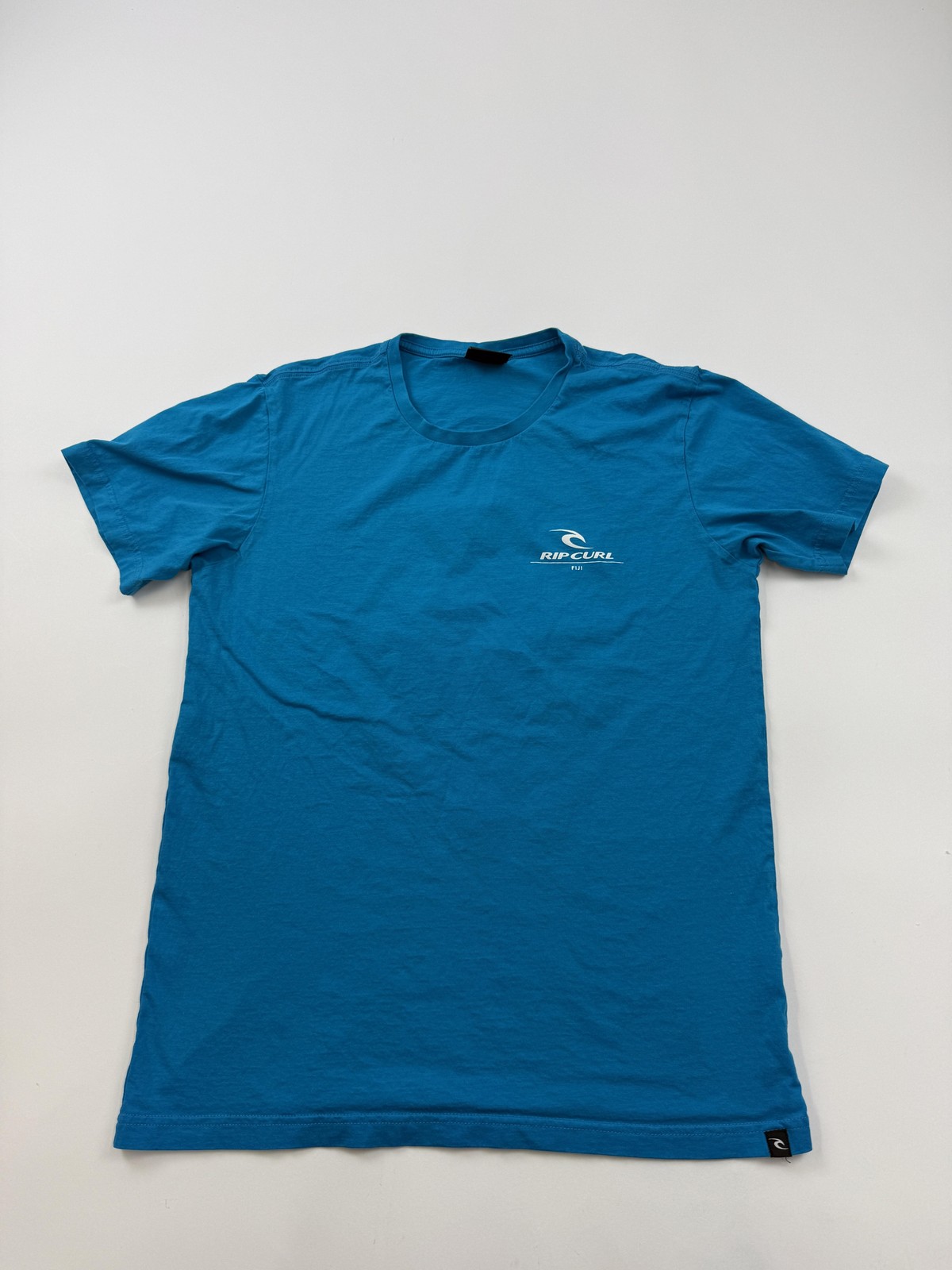 Rip Curl Shirt Mens Medium Blue Fiji The Search Surfing Graphic Tee Beach