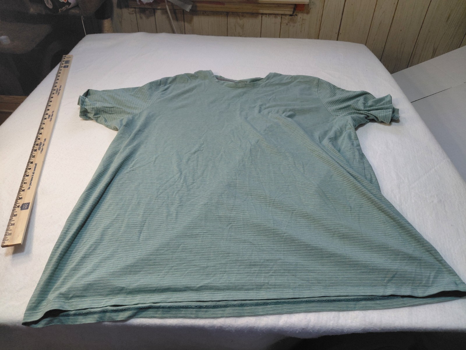 The Foundry Supply Co Mens 4XLT Green Crew Neck T Shirt Big Tall Short Sleeve