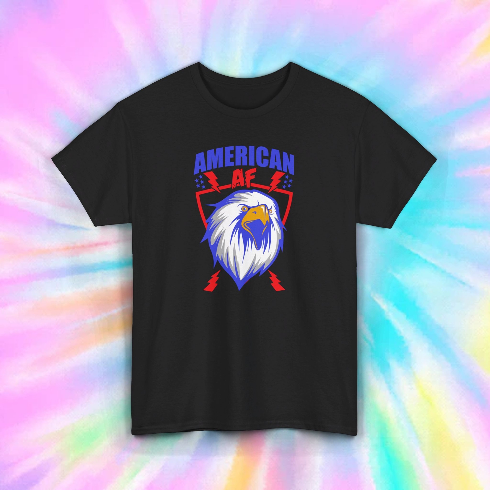 American AF T-Shirt | USA Eagle Design | Patriotic American Pride Tee