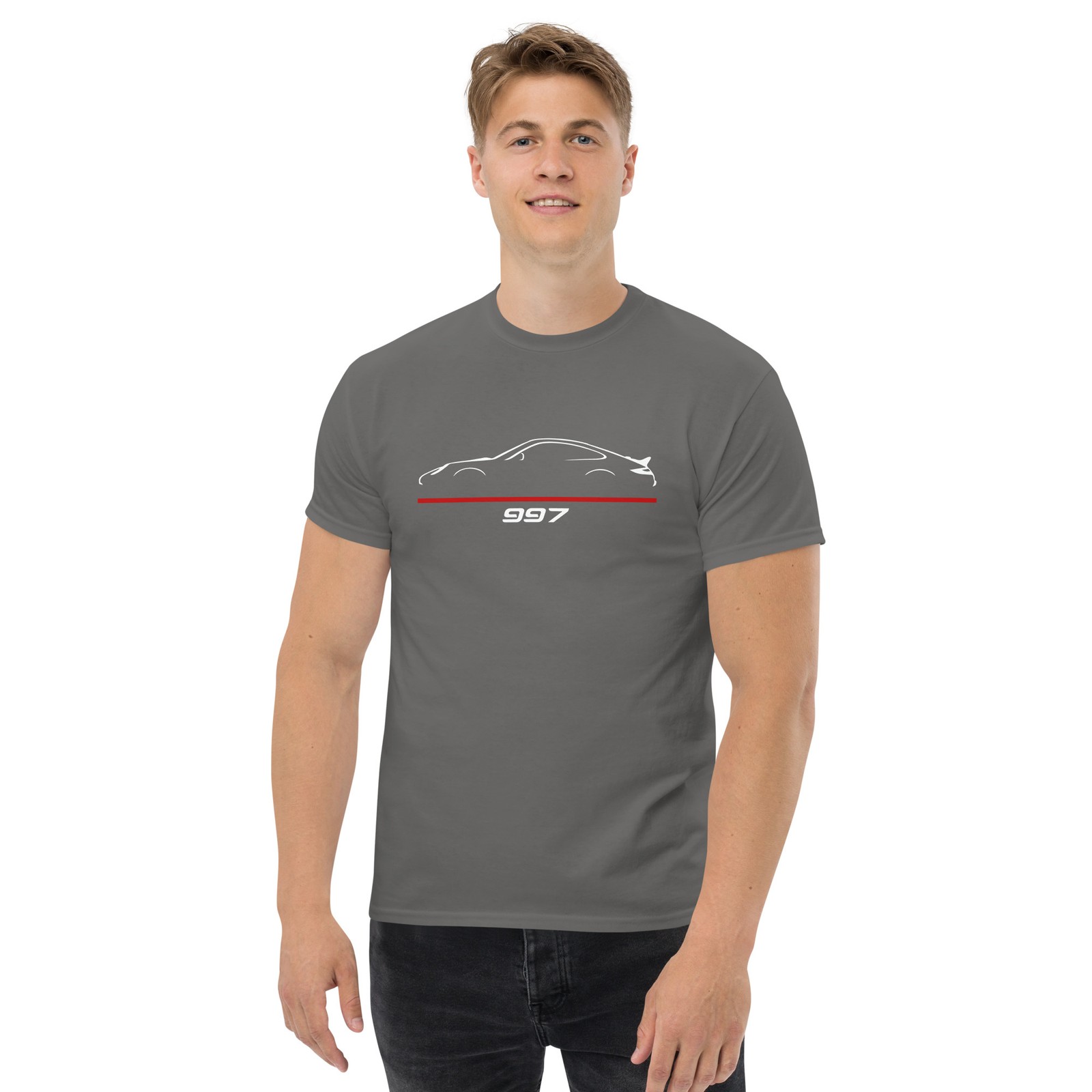 997 Round Headlight Modern Classic Tuner Style Graphic Tee T-Shirt Gift T-shirt