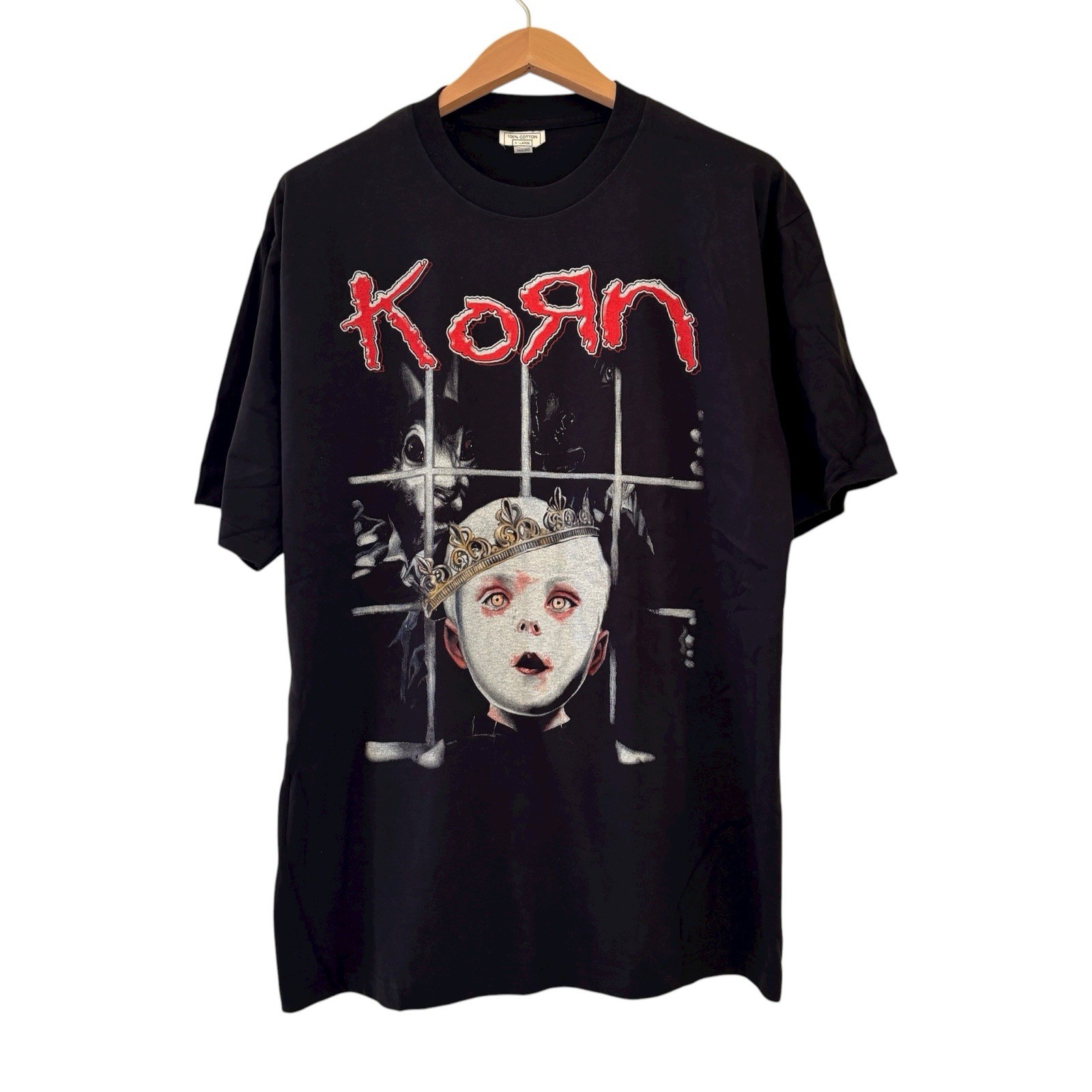 Vintage KORN See You On The Other Side Single Stitch T-shirt XL REPRINT