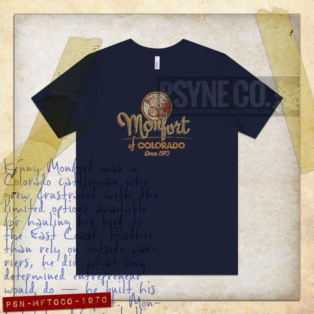 Monfort of Colorado Trucking 1970 Vintage Men&rsquo;s T-Shirt