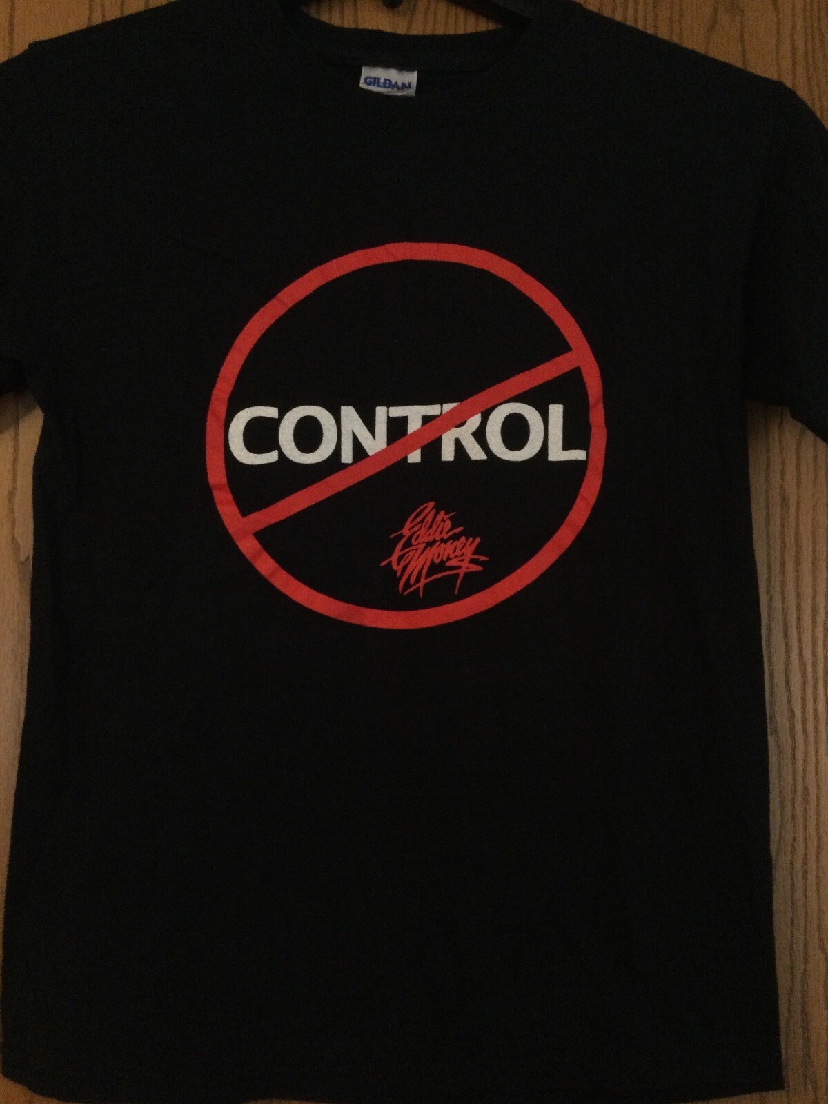 Eddie Money – “No Control” – Black Shirt – S