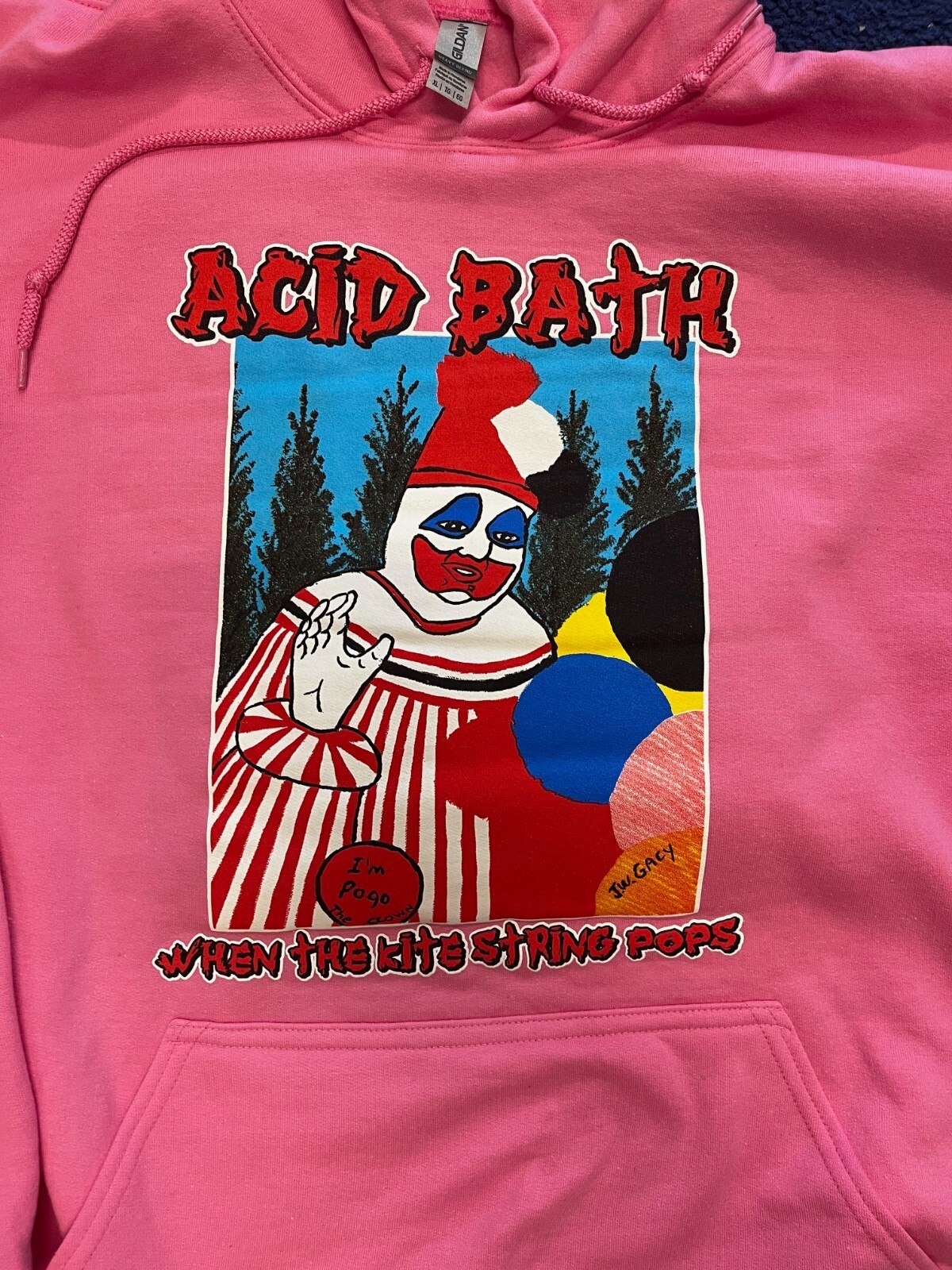 ACID BATH – WHEN THE KITE STRING POPS – Hoodie Azalea Pink OFFICIAL