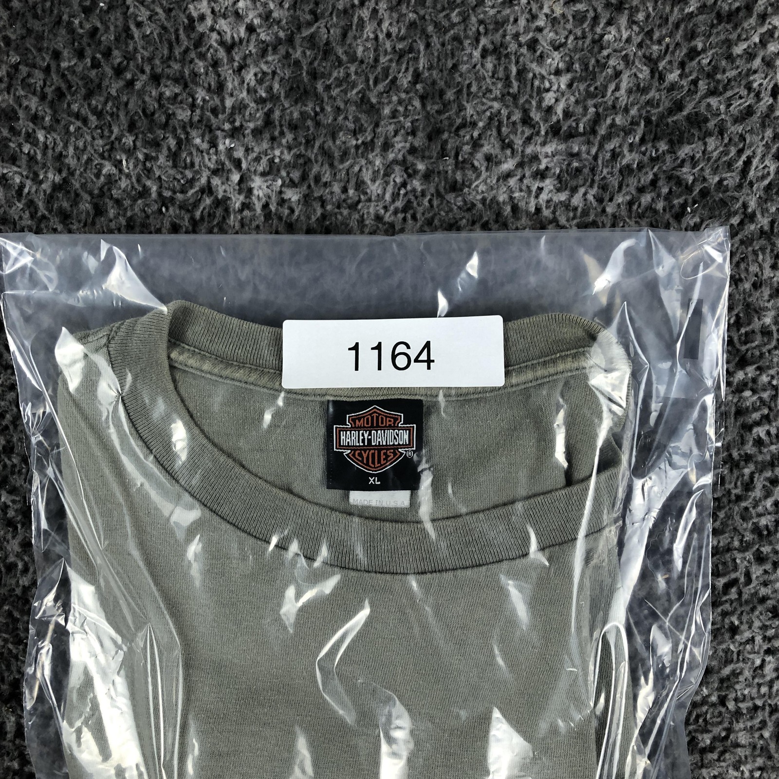 Harley-Davidson Shirt Mens XL Green Pocket Logo Atlanta Georgia Dealer Tee USA