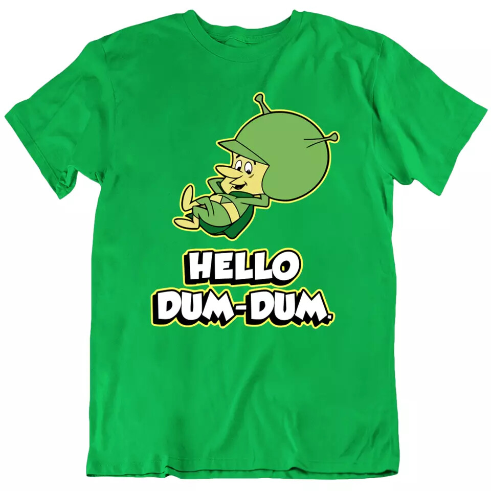 Hello Dum Dum The Great Gazoo, simply Gazoo 60&rsquo;s Cartoon T Shirt Tee Gift New
