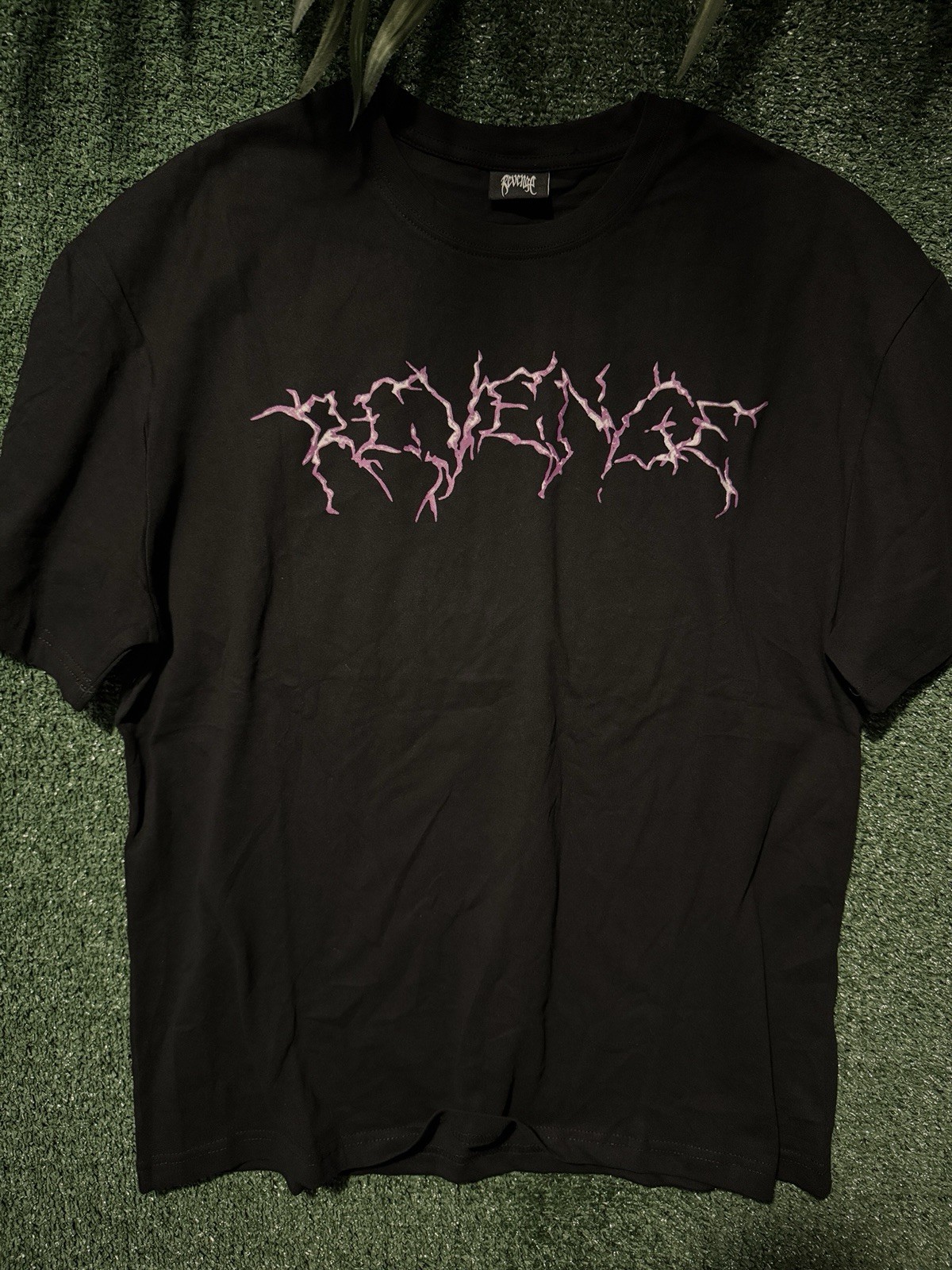 Revenge Cotton Short Sleeve Crew Neck Men&rsquo;s T-Shirt XL