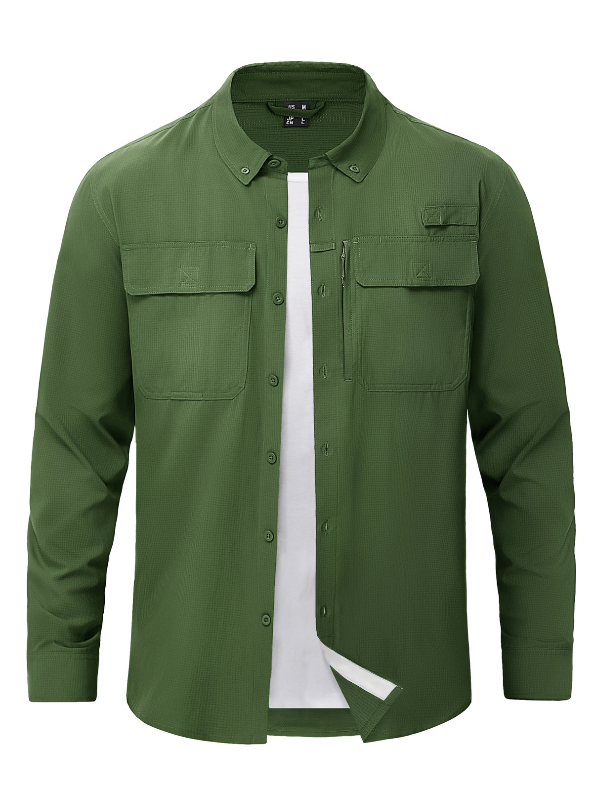 I Men&rsquo;s Button Down Shirt, Long Sleeve, Quick Dry
