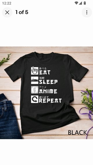 Eat Sleep Anime Repeat Japanese Manga Lover Cosplay Gift T-Shirt Unisex T-shirt