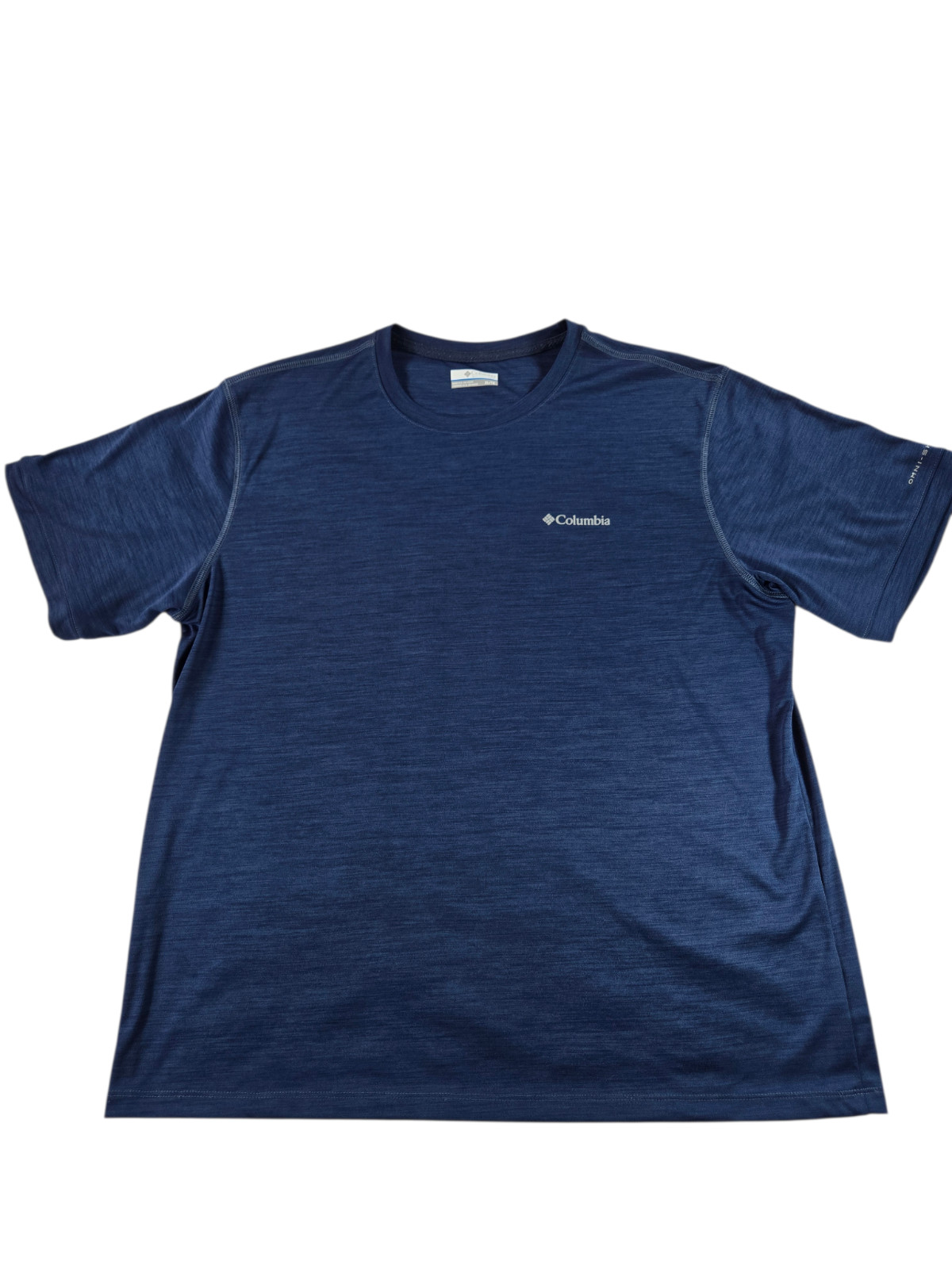 Columbia Mens XL PFG Omni Shade T Shirt Navy