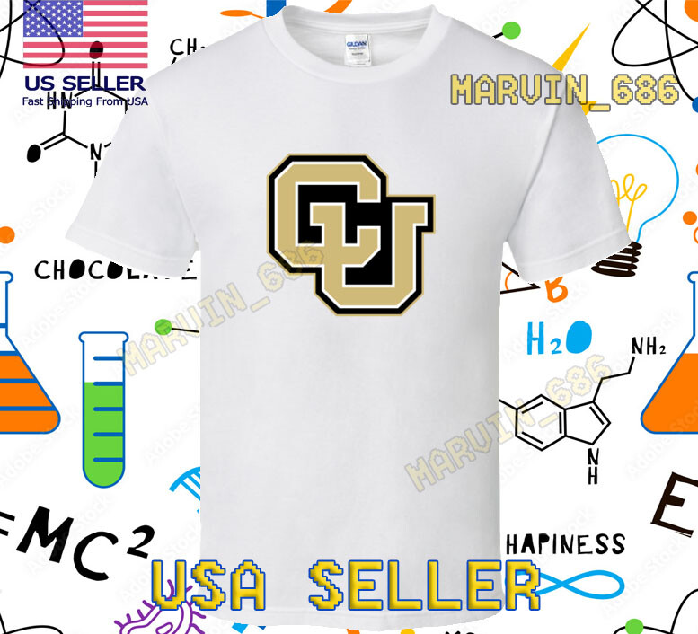 NEW SHIRT COLORADO UNIVERSITY BOULDER RACING LOGO T-SHIRT FUNNY SIZE S-5XL