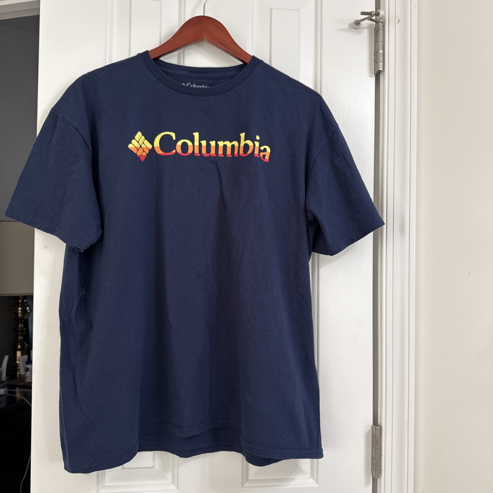 Columbia Men&rsquo;s T-Shirt Black Short Sleeve Size Extra Large