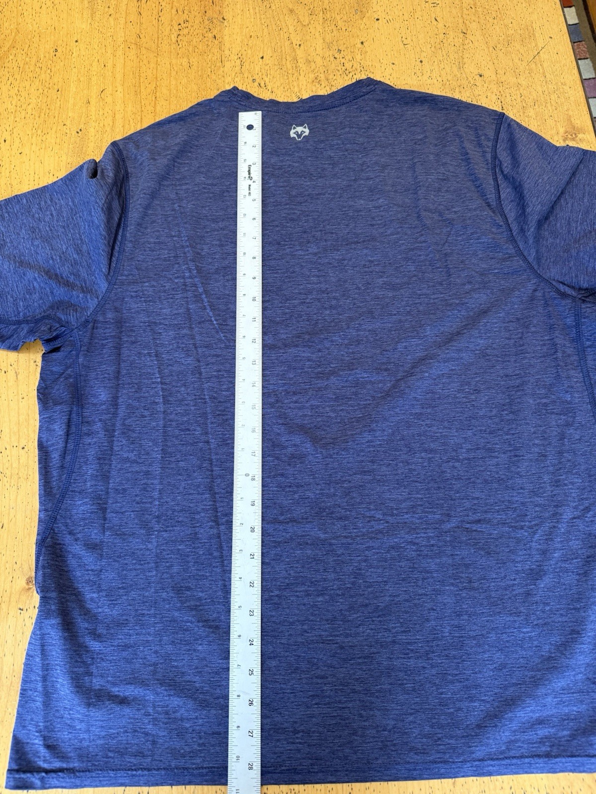 Greyson Xxl Golf Performance Brrr Tech-UPF-4 Way Stretch Tee-Navy-