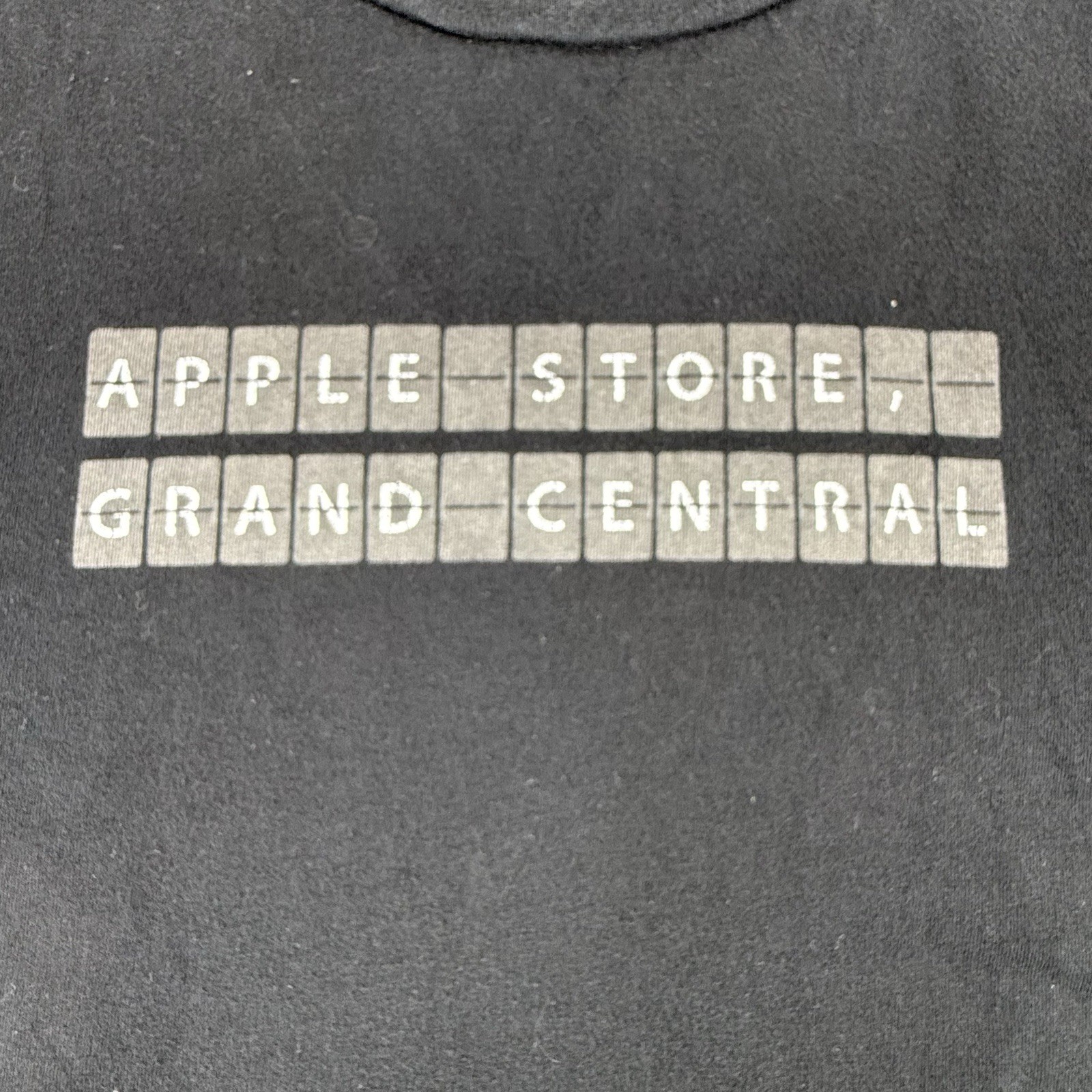 2011 Apple Store Grand Central NYC Grand Opening T-Shirt Black Size Large
