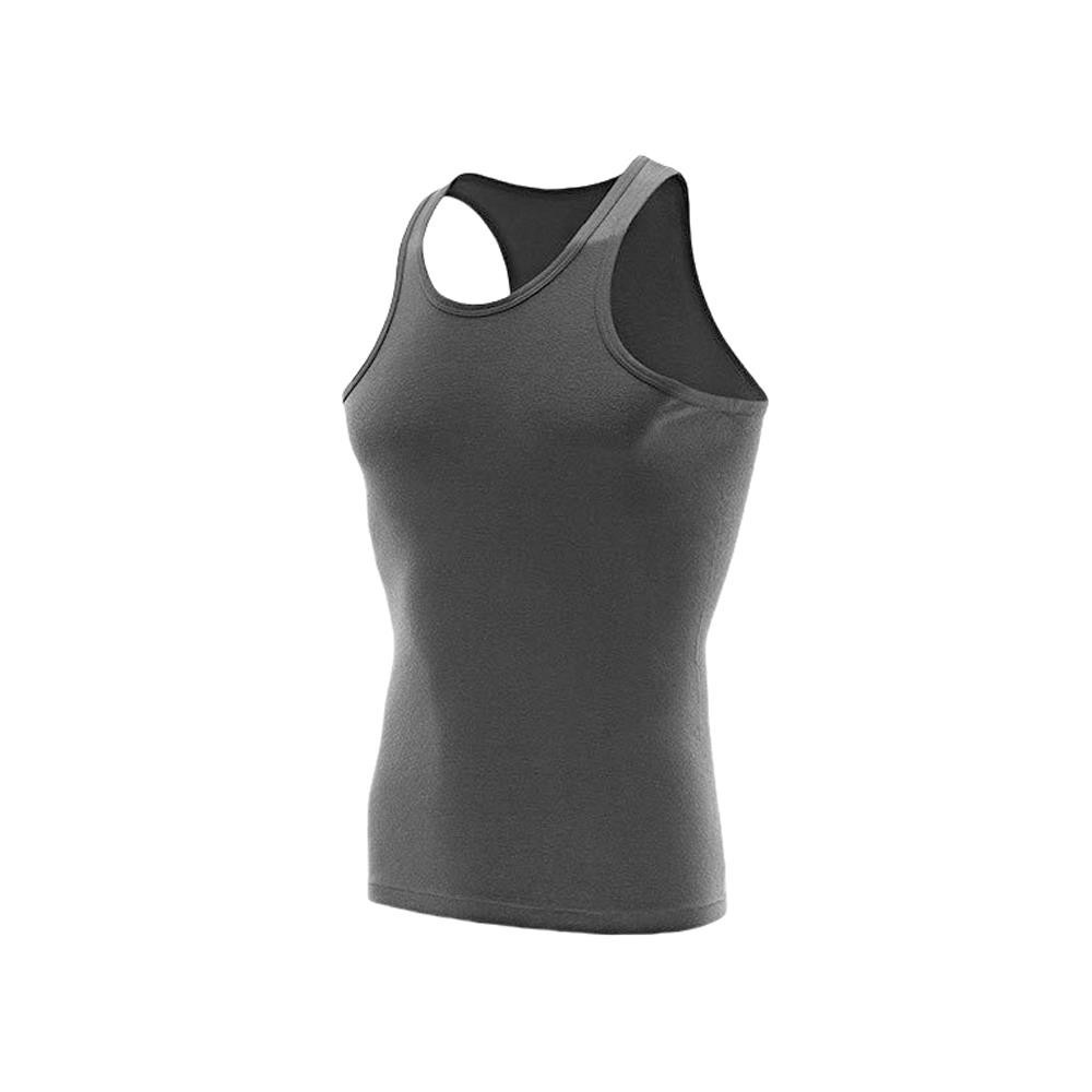 Men&rsquo;s tank top pure cotton armpit shirt vest muscle shirt basic