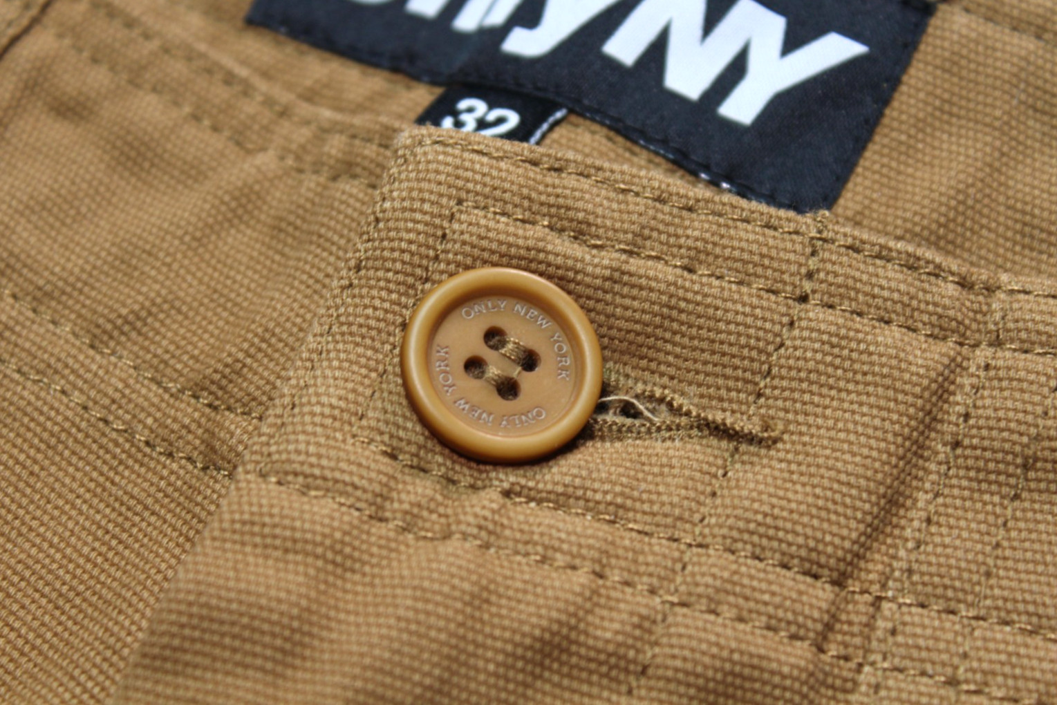2022 ONLY NY ~UTILITY~ CANVAS WORK PANTS SZ 32 duck/officer/carpenter/wip/safari