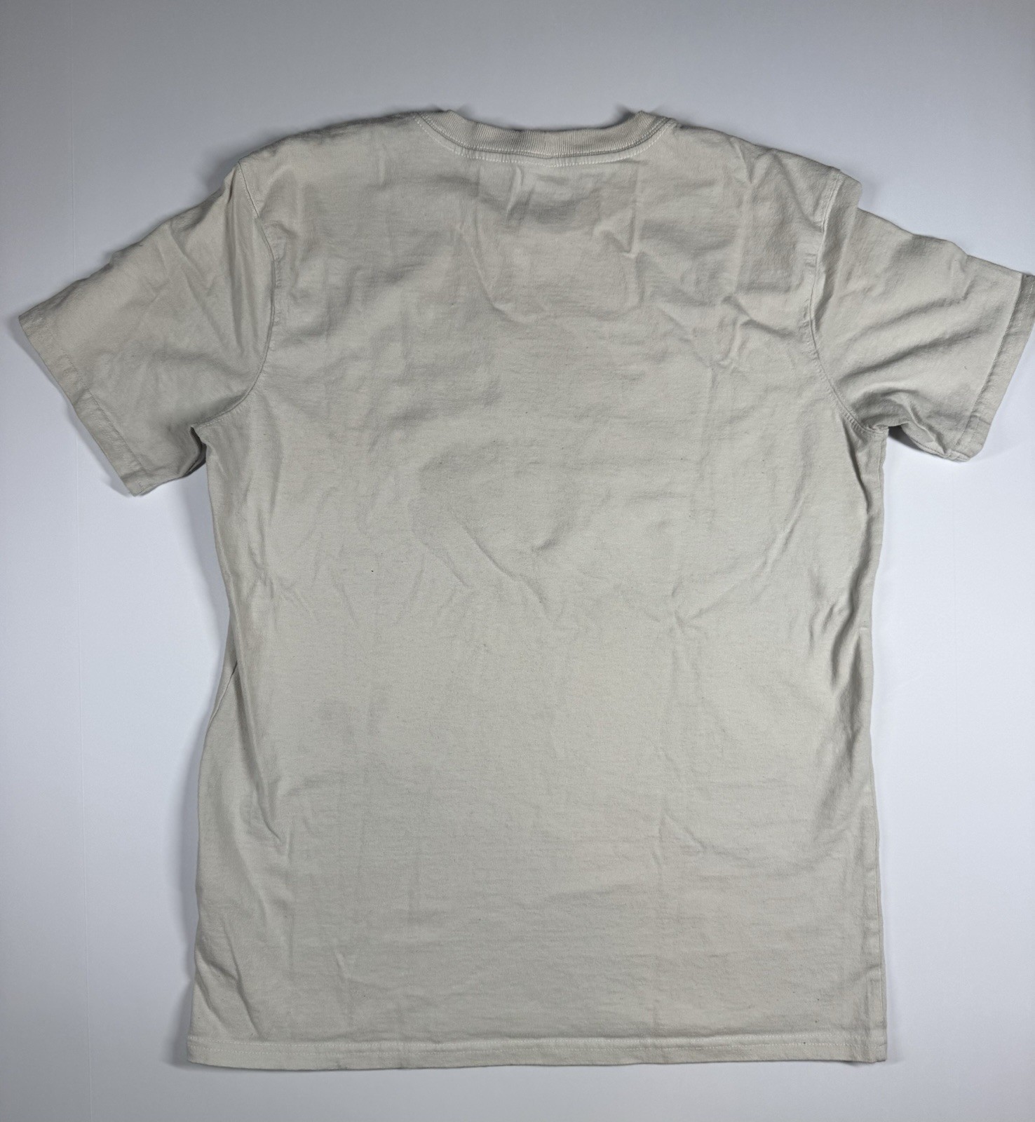 Carhartt Shirt Mens Small White Relaxed Fit Sunset Logo Graphic Loose fit Tee