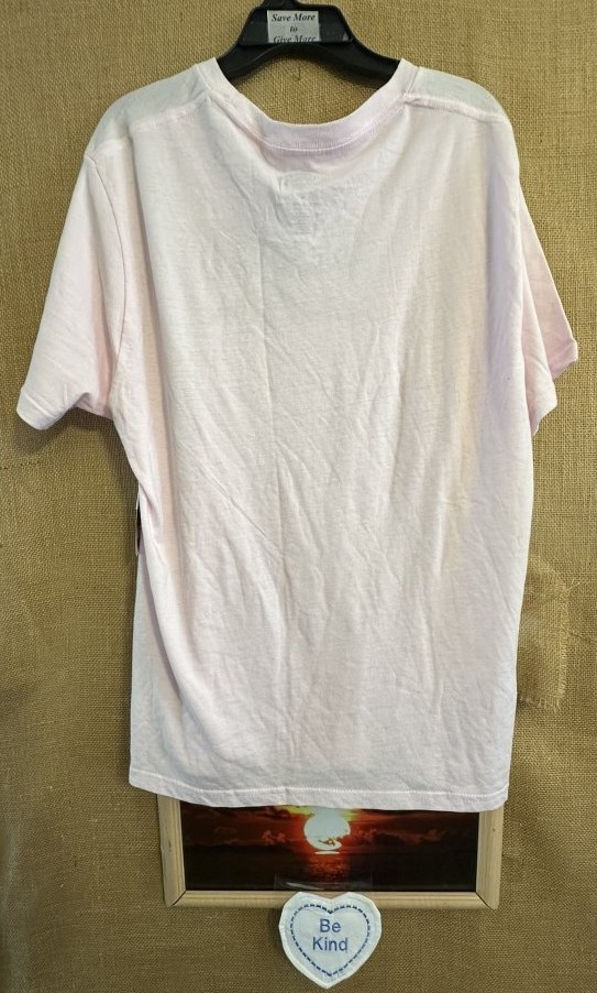 NWT Home Free adult unisex L pink t-shirt “Home Sweet Home” crewneck short sleev