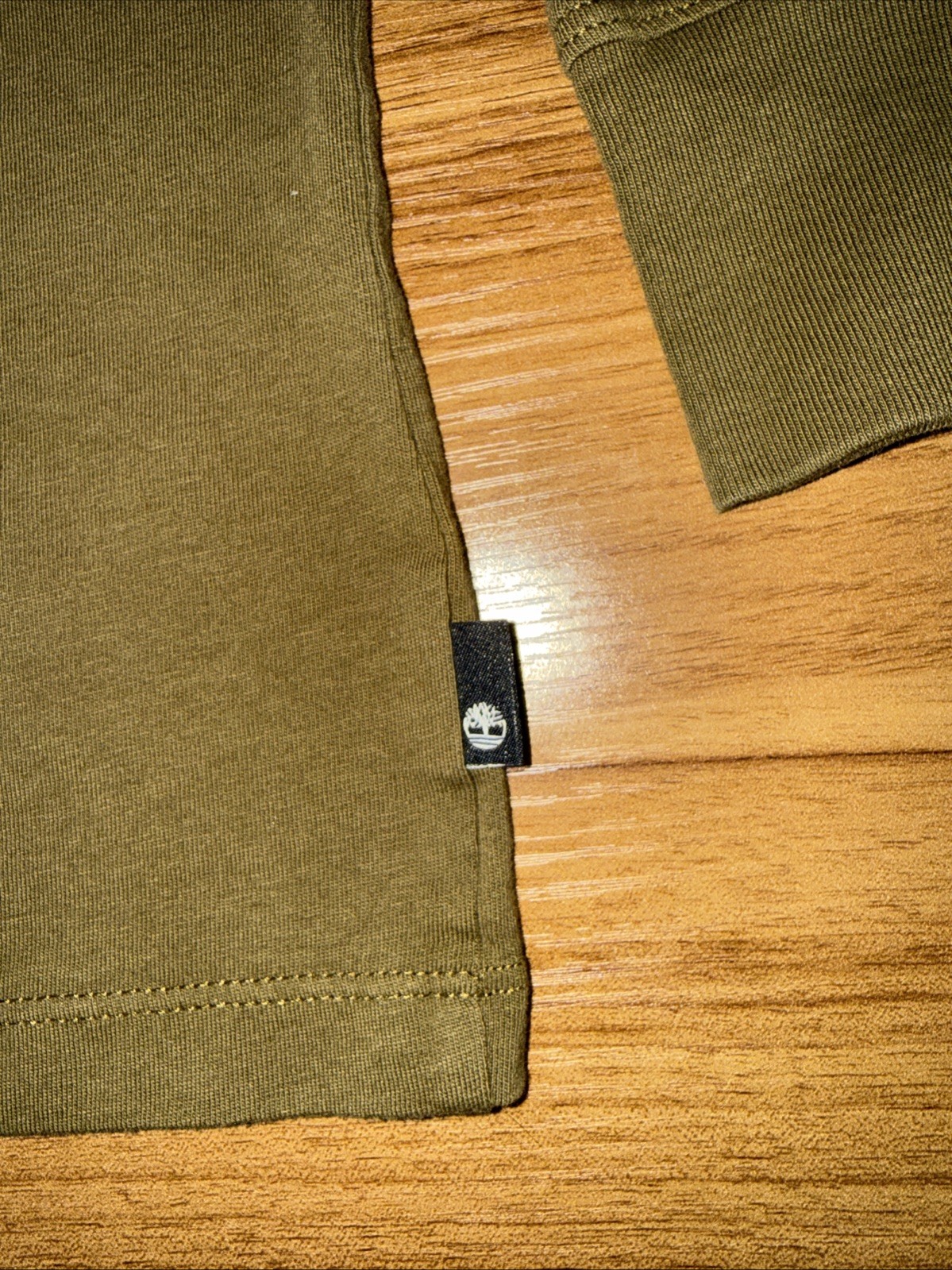 mens timberland long sleeve t-shirt large