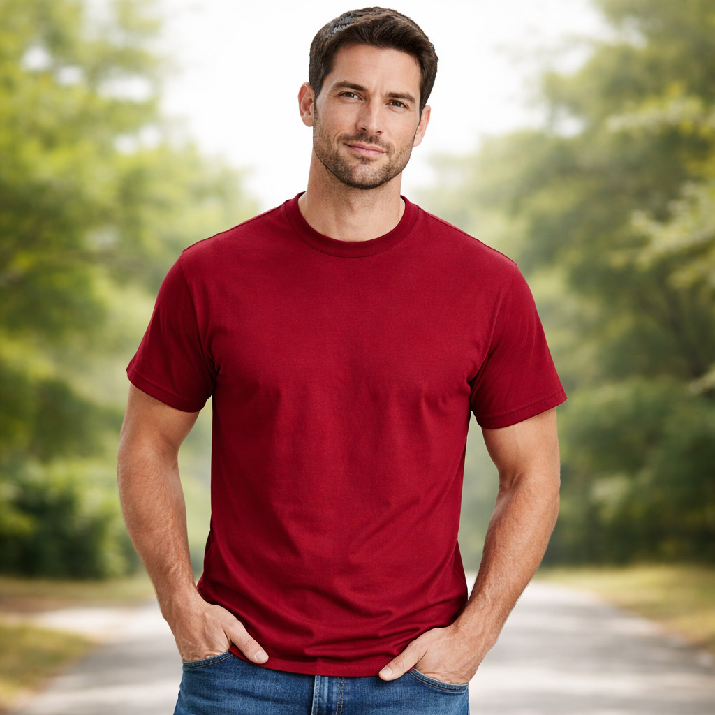Pack of 3 Gildan G500 Mens Short Sleeve Heavy Cotton Size: Medium Blank T-Shirts