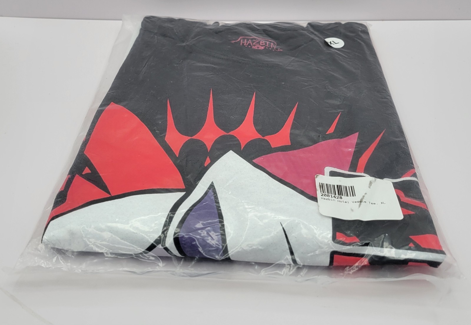 Official 2024 Hazbin Hotel Vaggie Tee Black XL Shirt Vivziepop Vaggi T-shirt