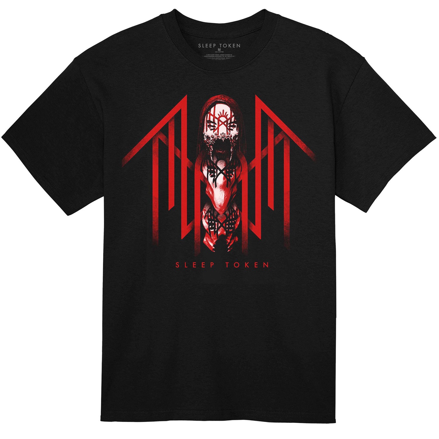 Men&rsquo;s Sleep Token Totem Color (Rockabilia Exclusive) T-shirt Large Black