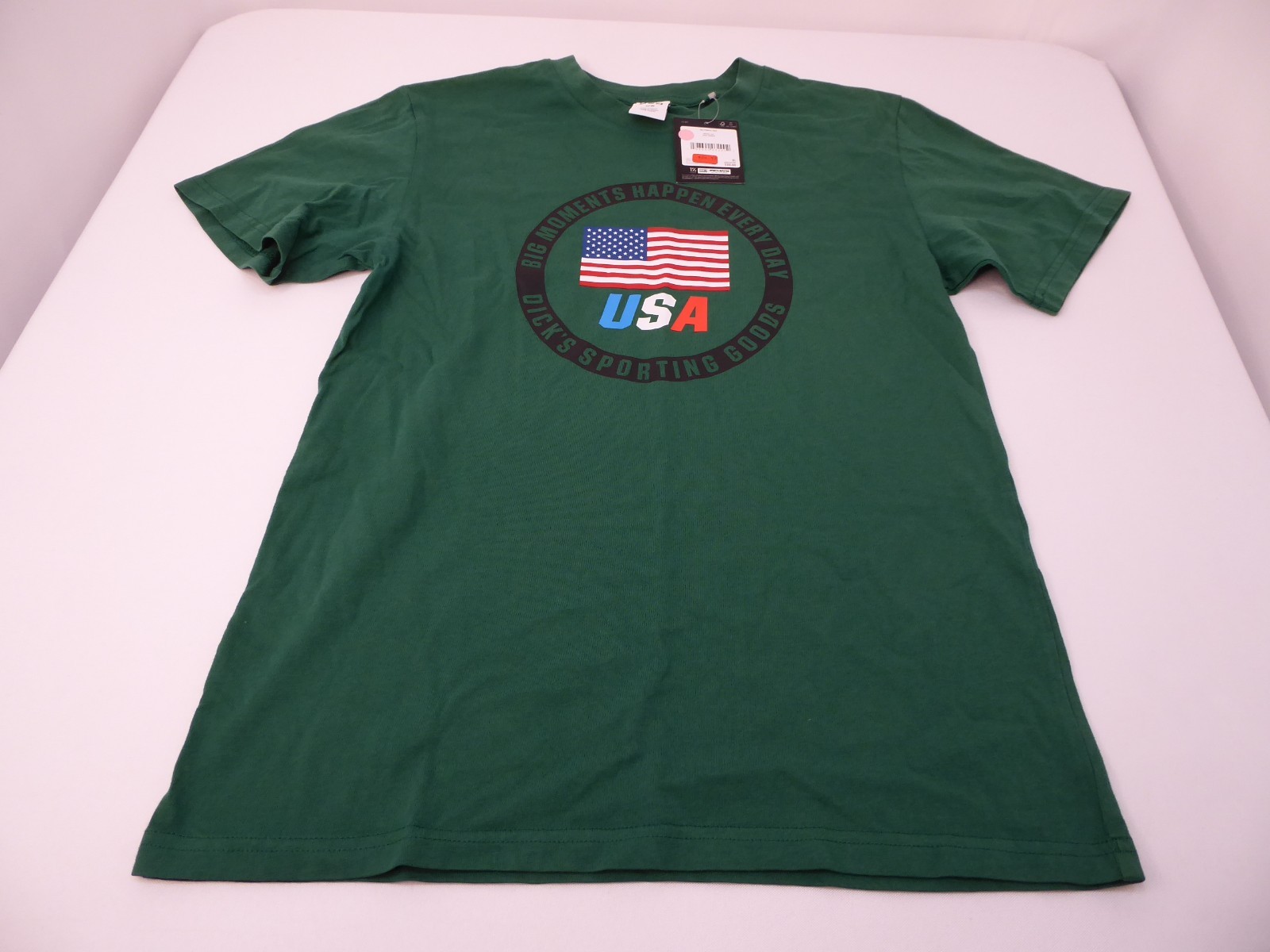 NWT DSG Dick&rsquo;s Sporting Goods US Green TShirt XSmall TShirt