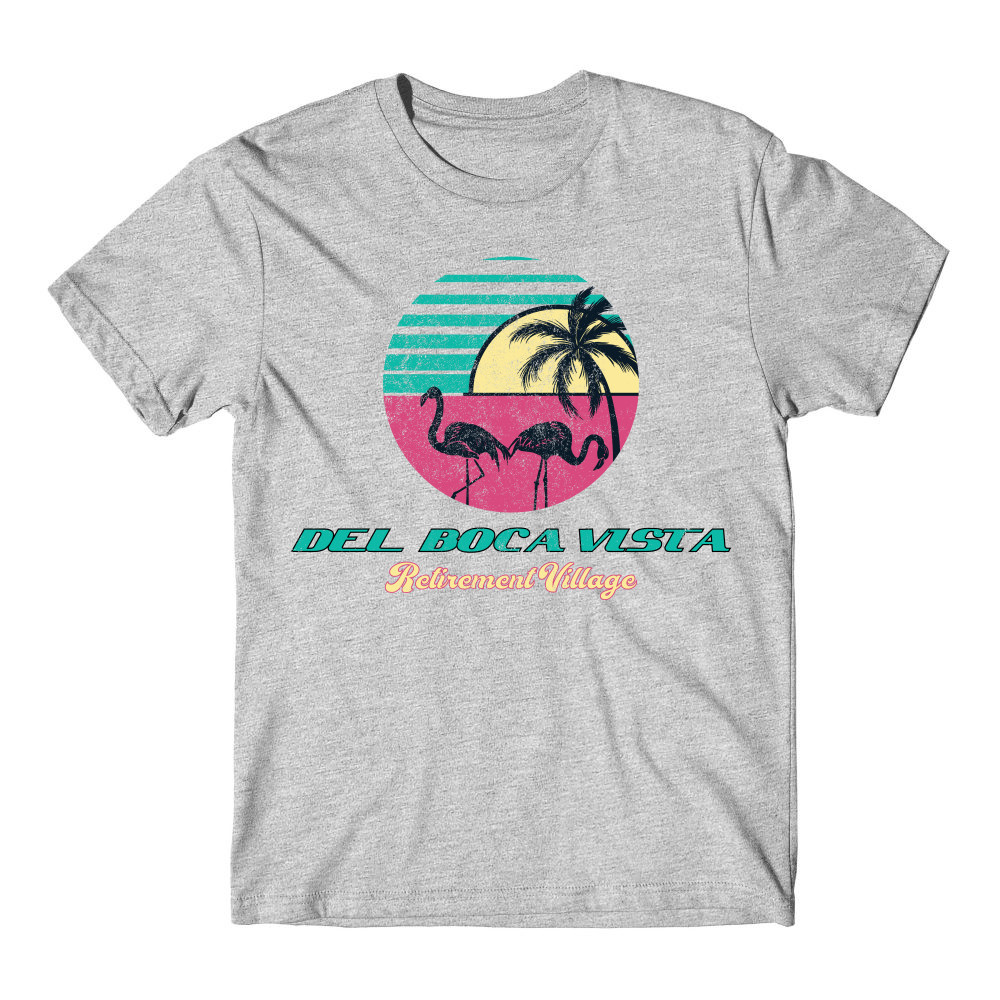 NEW « Del Boca Vista » Cosmo Kramer Florida Costanza Funny 90s TV Seinfeld Shirt