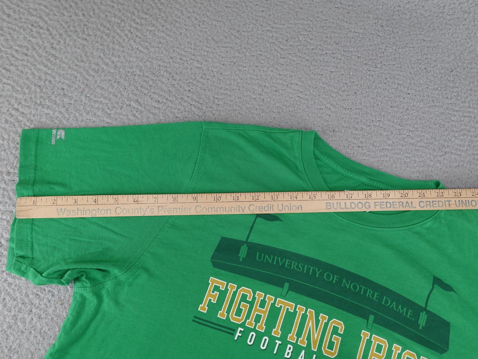 Notre Dame Fighting Irish Shirt Mens XL Football 2018 NCAA College Shamrock