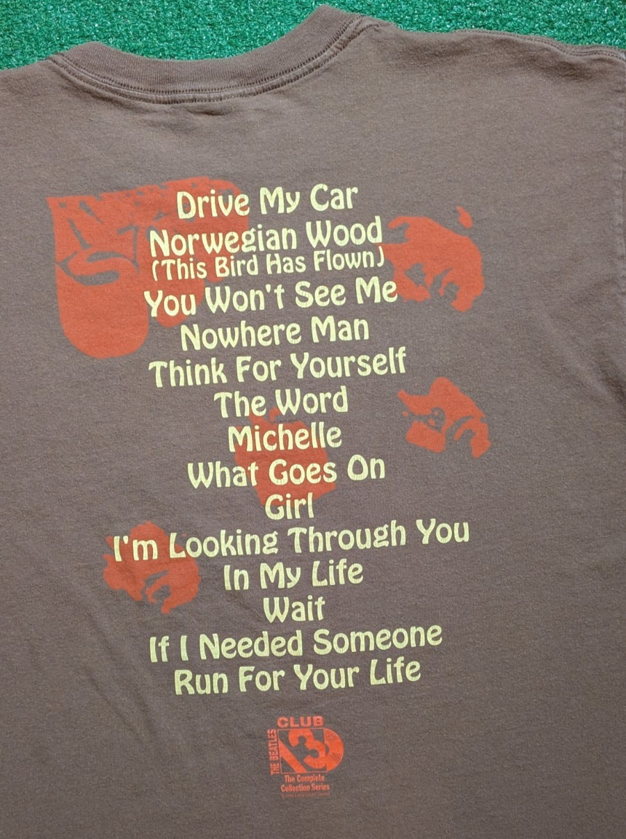 Vintage 1997 The Beatles Rubber Soul Album Band T-Shirt Men&rsquo;s Size Large