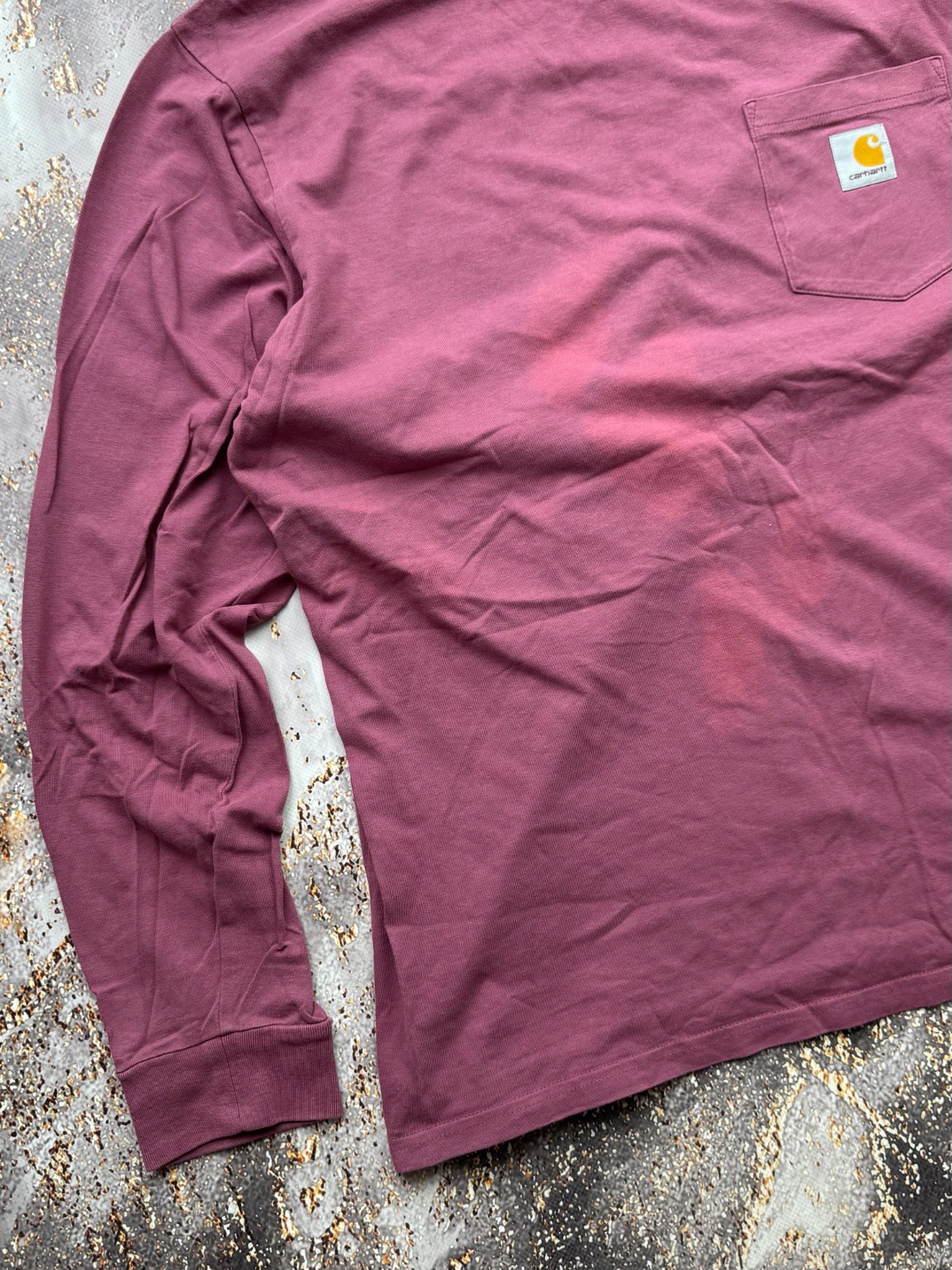 Carhartt Vintage Distressed Long Sleeve T-Shirt Men’s Size L