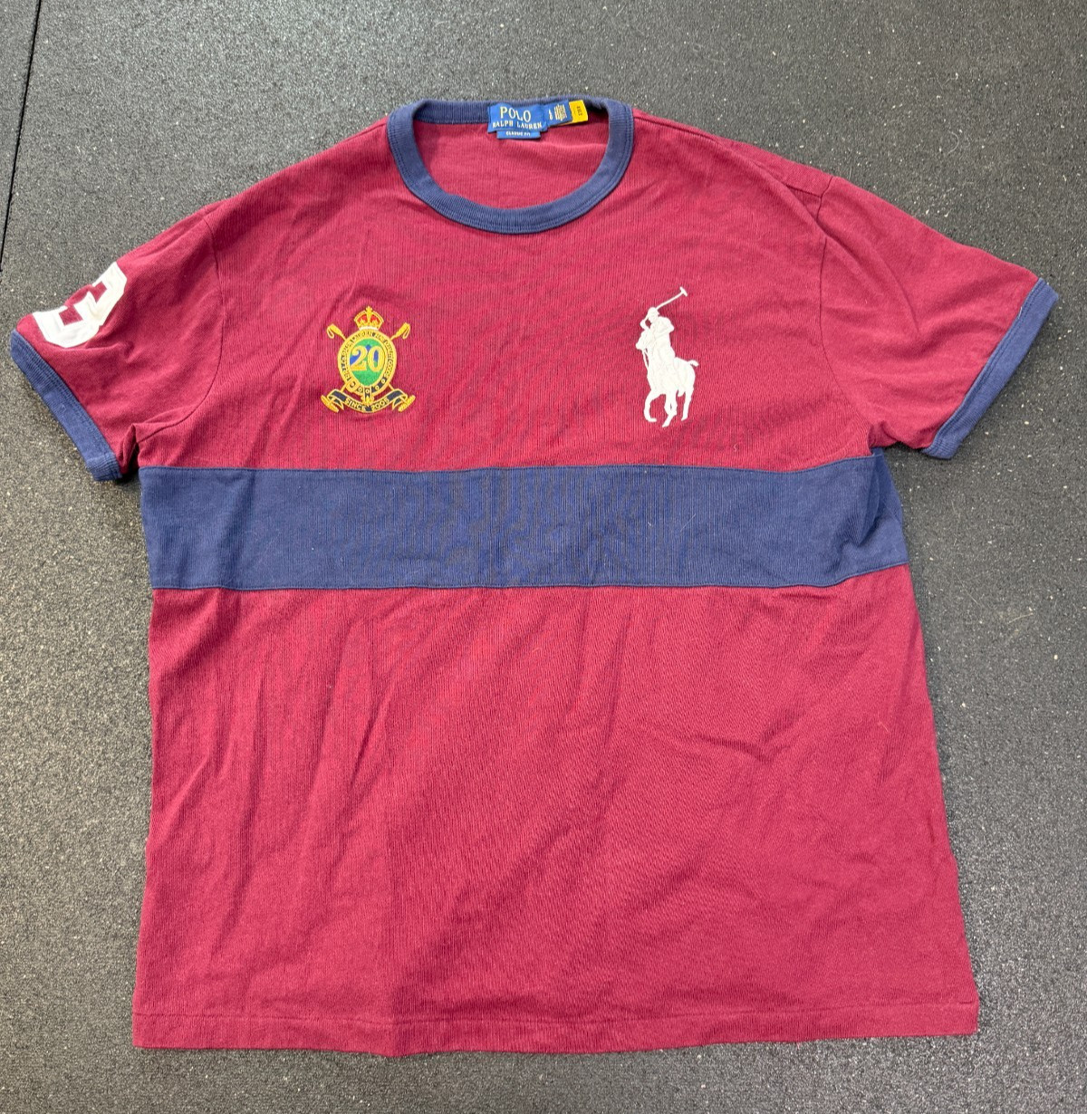 Polo Ralph Lauren 20 year Anniversary – T-Shirt – Large – with issue
