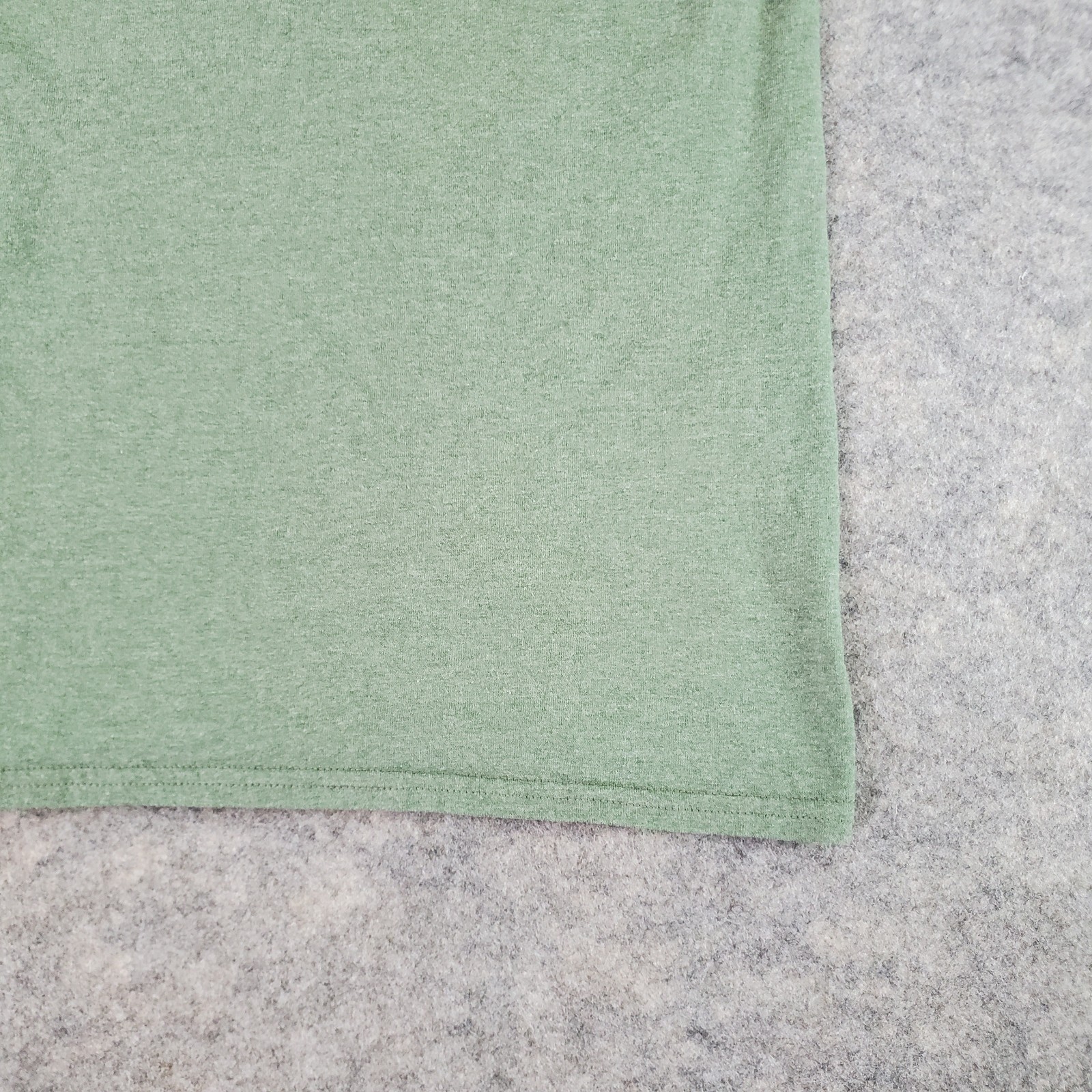Fairbanks Alaska Shirt Mens Medium Green Graphic Crew Neck Short Sleeve Stretch