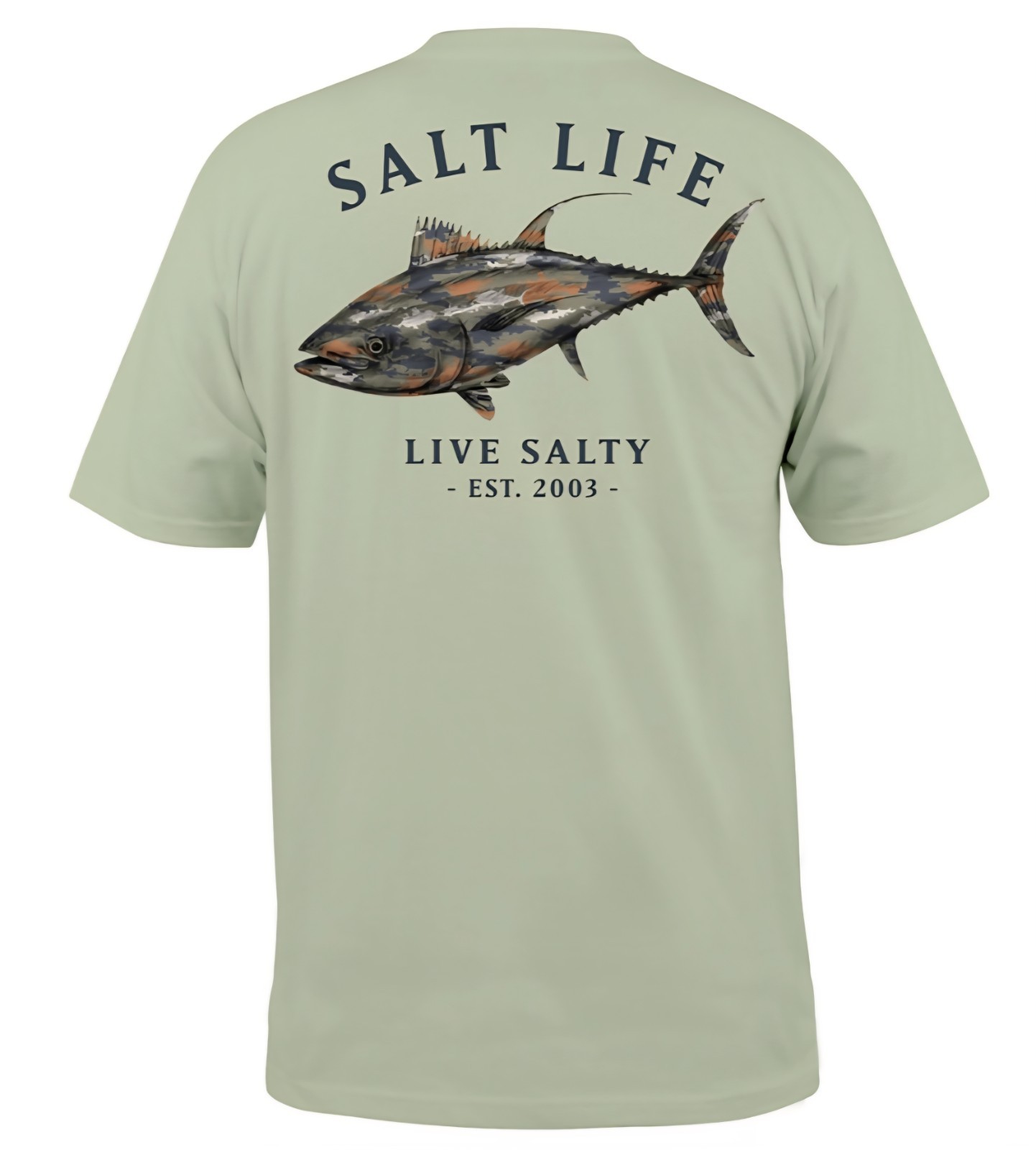 Salt Life Big & Tall, « Tuna Journey », Men&rsquo;s Graphic T-Shirt, Size LT
