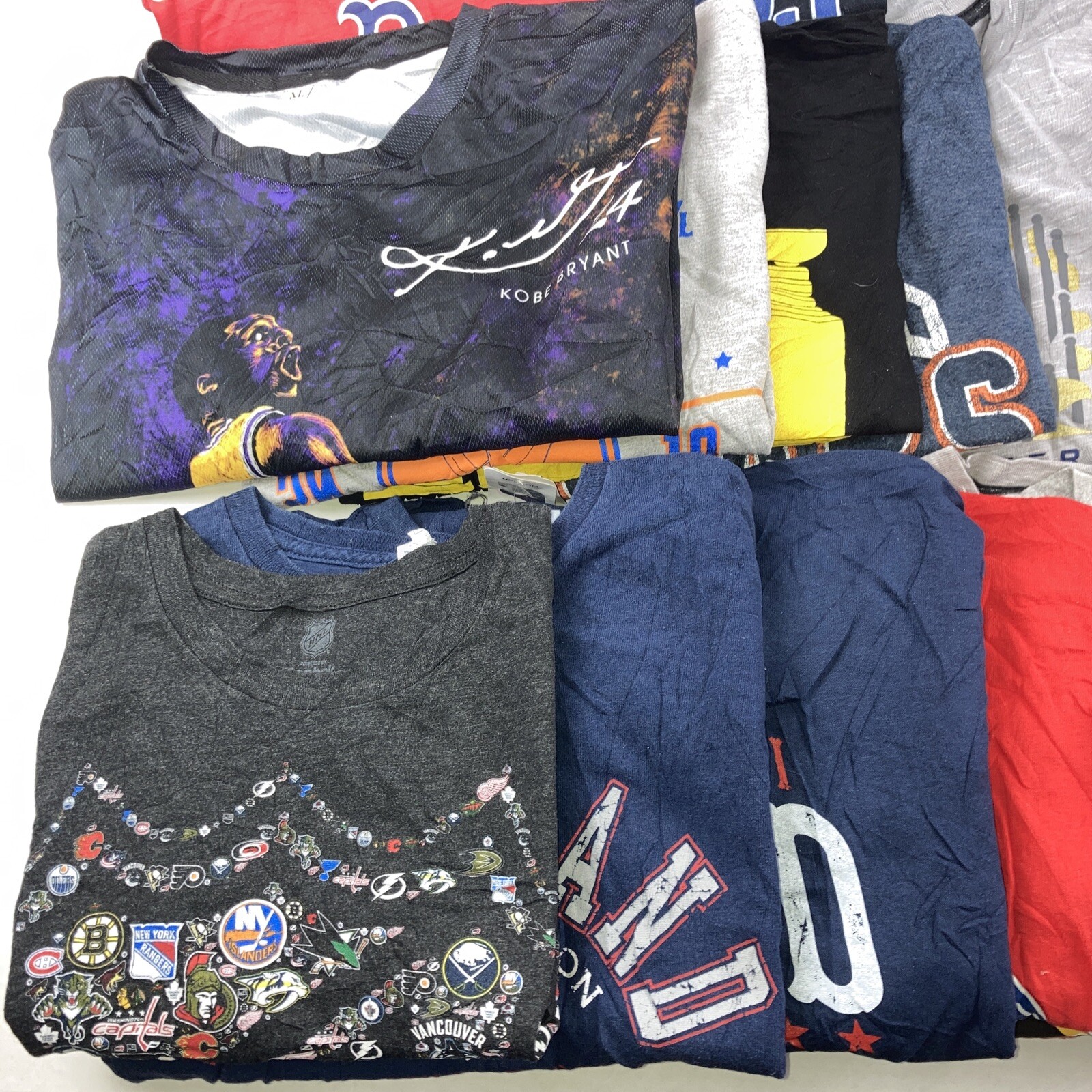Wholesale Lot of 30 Men&rsquo;s Sports Short Sleeve Tee Shirt All Sizes