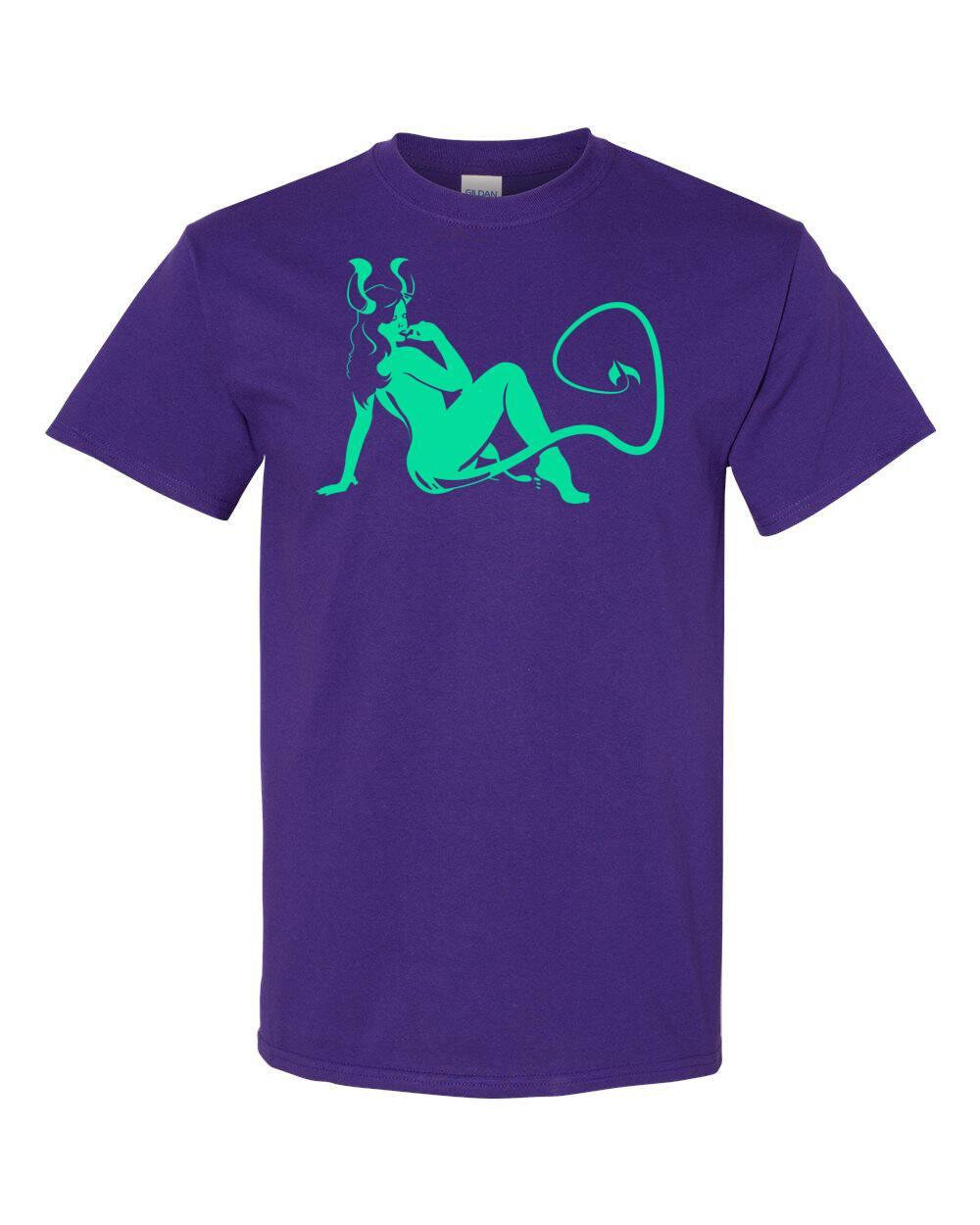 DEVIL GIRL Unisex T-Shirt Multi Colors S-XL FREE S&H! Kyle Millar art Pin-Up