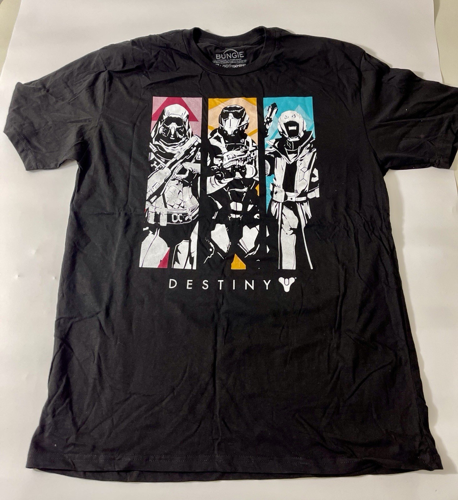 Destiny Bungie Loot Classes Tee T-shirt Size XL NEW USA Titan Warlock Hunter D2