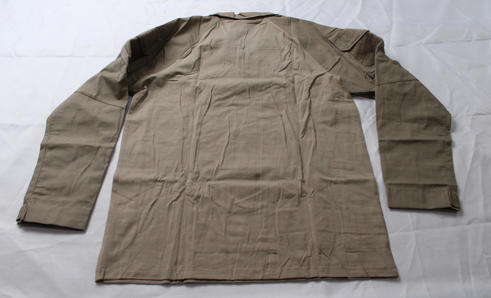 Tacvasen Mens Tactical Long Sleeve Combat Quarter Zip Shirt CN6 Brown Medium NWT