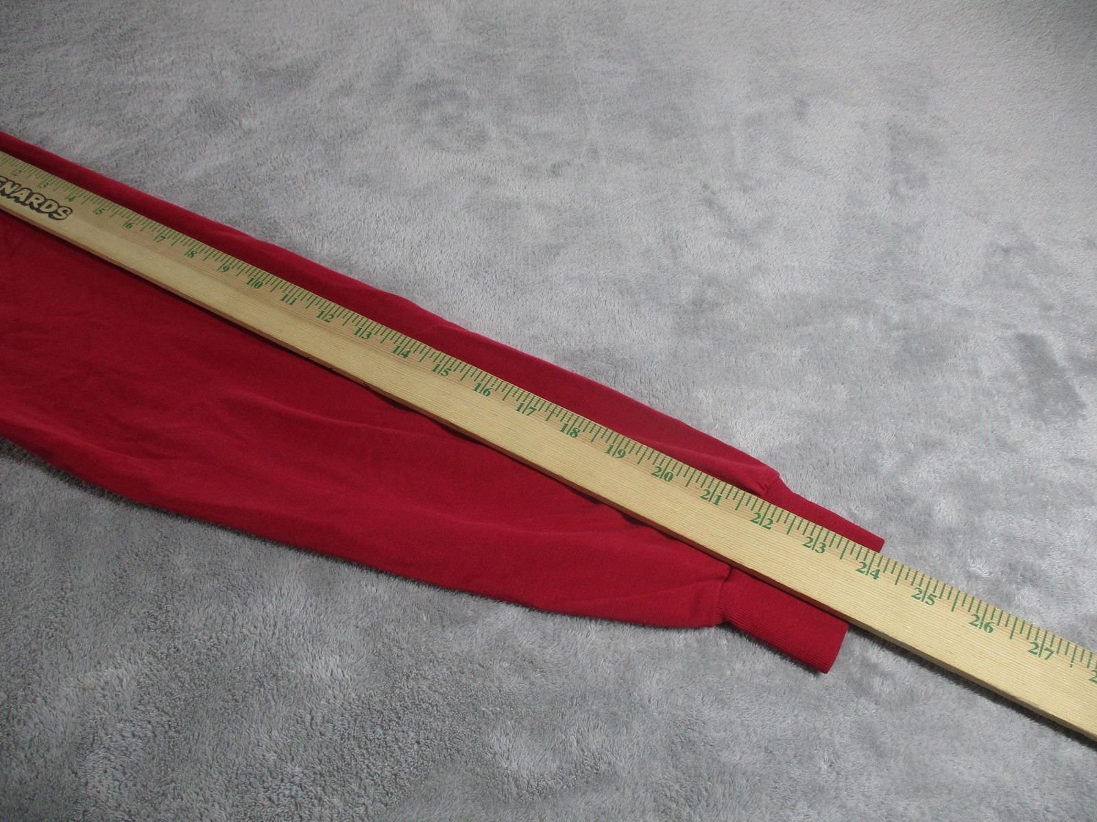 Turtleneck Collection Shirt Mens Large Red Long Sleeve 100% Cotton Made USA